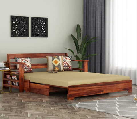 buy sofa cum bed price india | modern sofa bed furniture | sofa come bed in Bangalore, Mumbai, Delhi | wooden sofa cum beds with storage