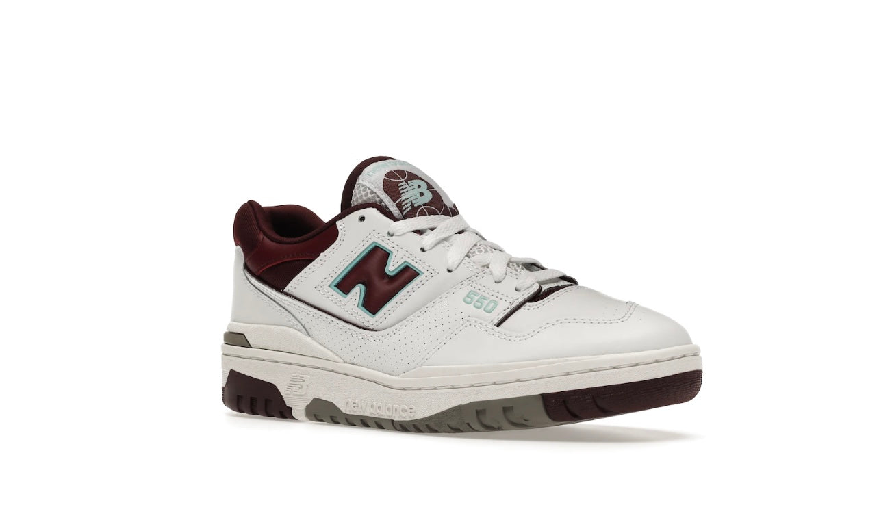 new balance 550 burgundy