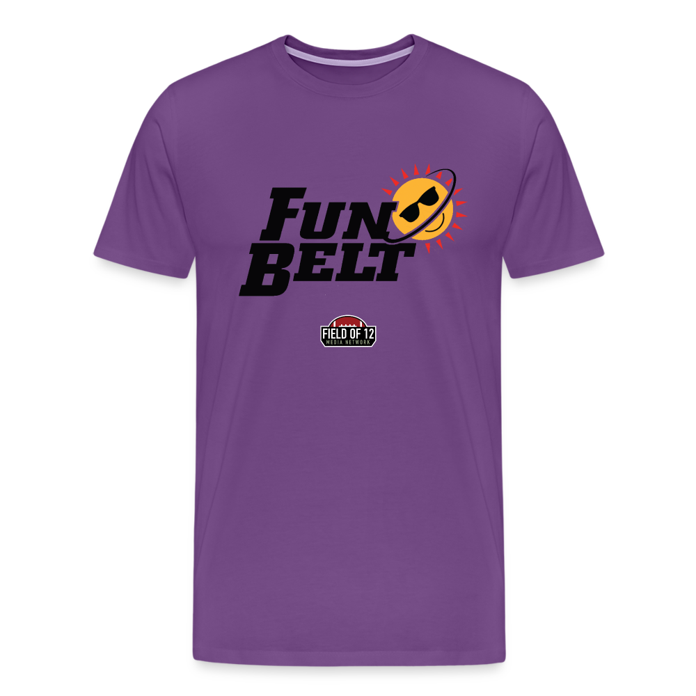 Fun Belt Tee - purple