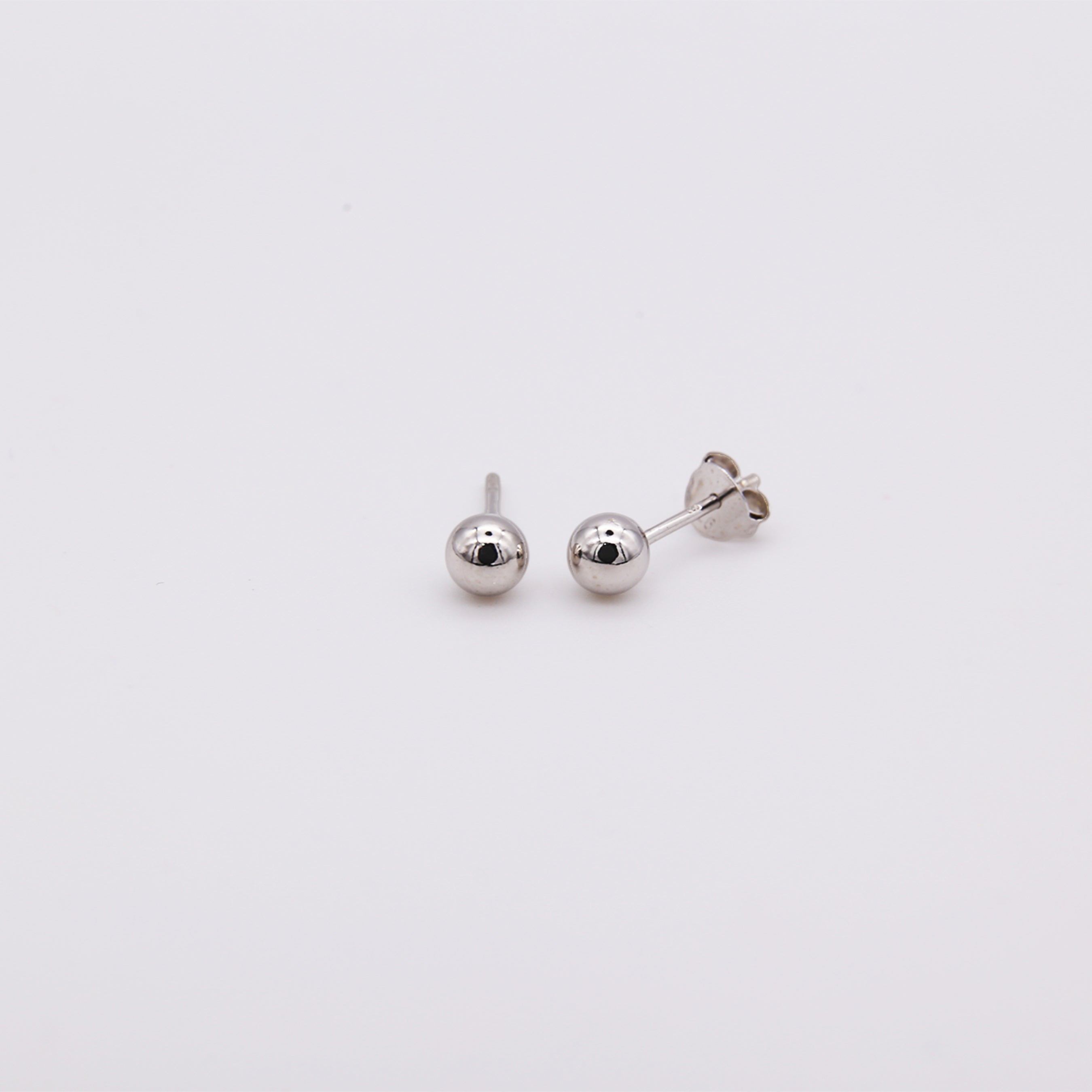 Sterling Silver CZ Stud Earrings | The Wish Pearl