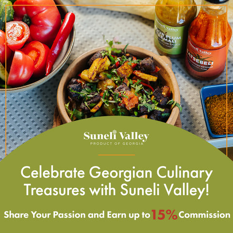 Świętuj gruzińskie skarby kulinarne z Suneli Valley!