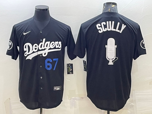 Engineered No 67 Vin Scully Jersey Size XL Los Angeles Dodgers