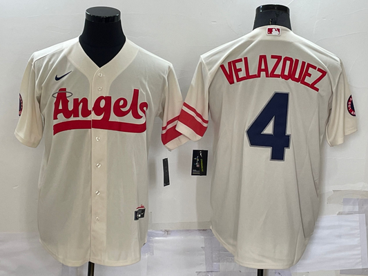 Men’s Los Angeles Shohei Ohtani City Connect Cream Jersey