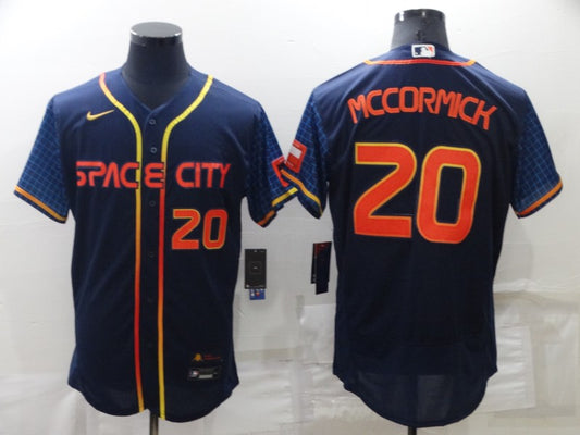 Houston Astros Yuli Gurriel Navy 2022 City Connect Authentic