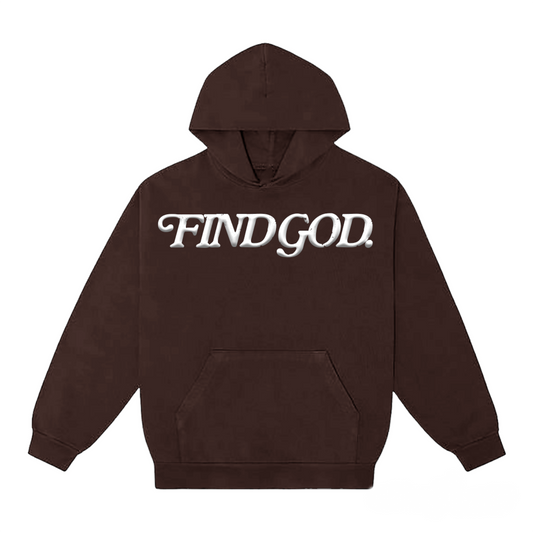 NEW!, PUFF PRINT GOD IS GOOD HOODIE