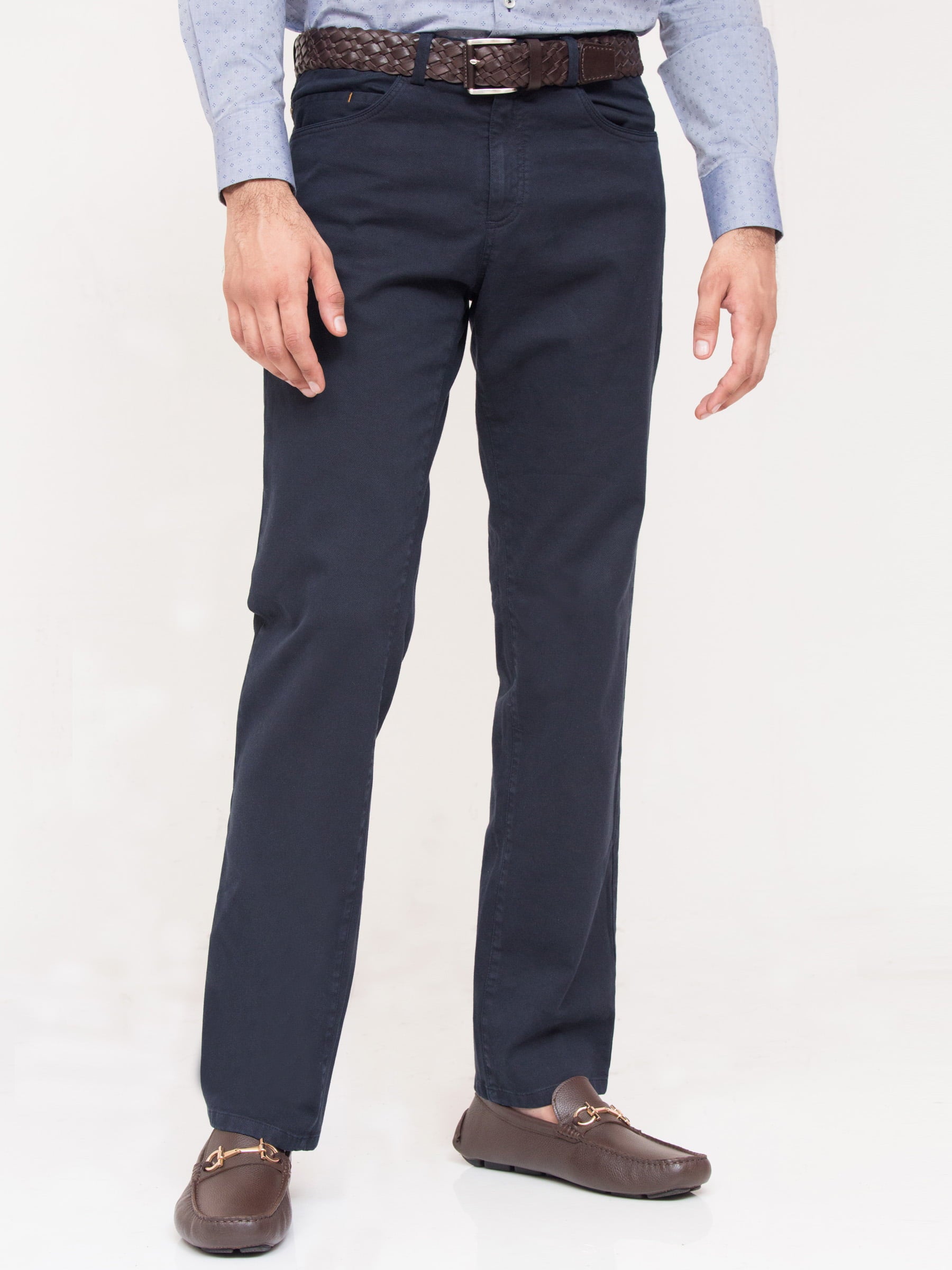 Navy Five Pocket Trouser – Brumano