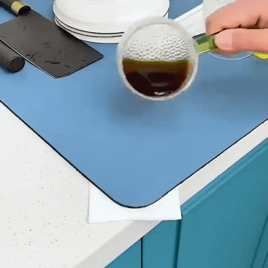 Acquista 2 pezzi grande tappetino per asciugare i piatti ultra-spesso  antiscivolo super assorbente bancone della cucina pastiglie per asciugare i  piatti scolapiatti