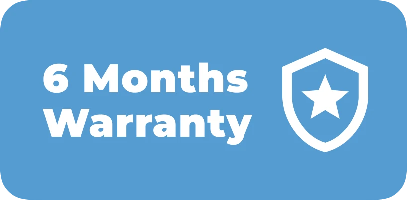 6 months Warranty