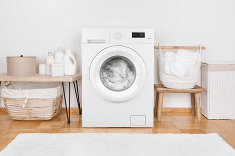 Washing Machine in Laundry Room