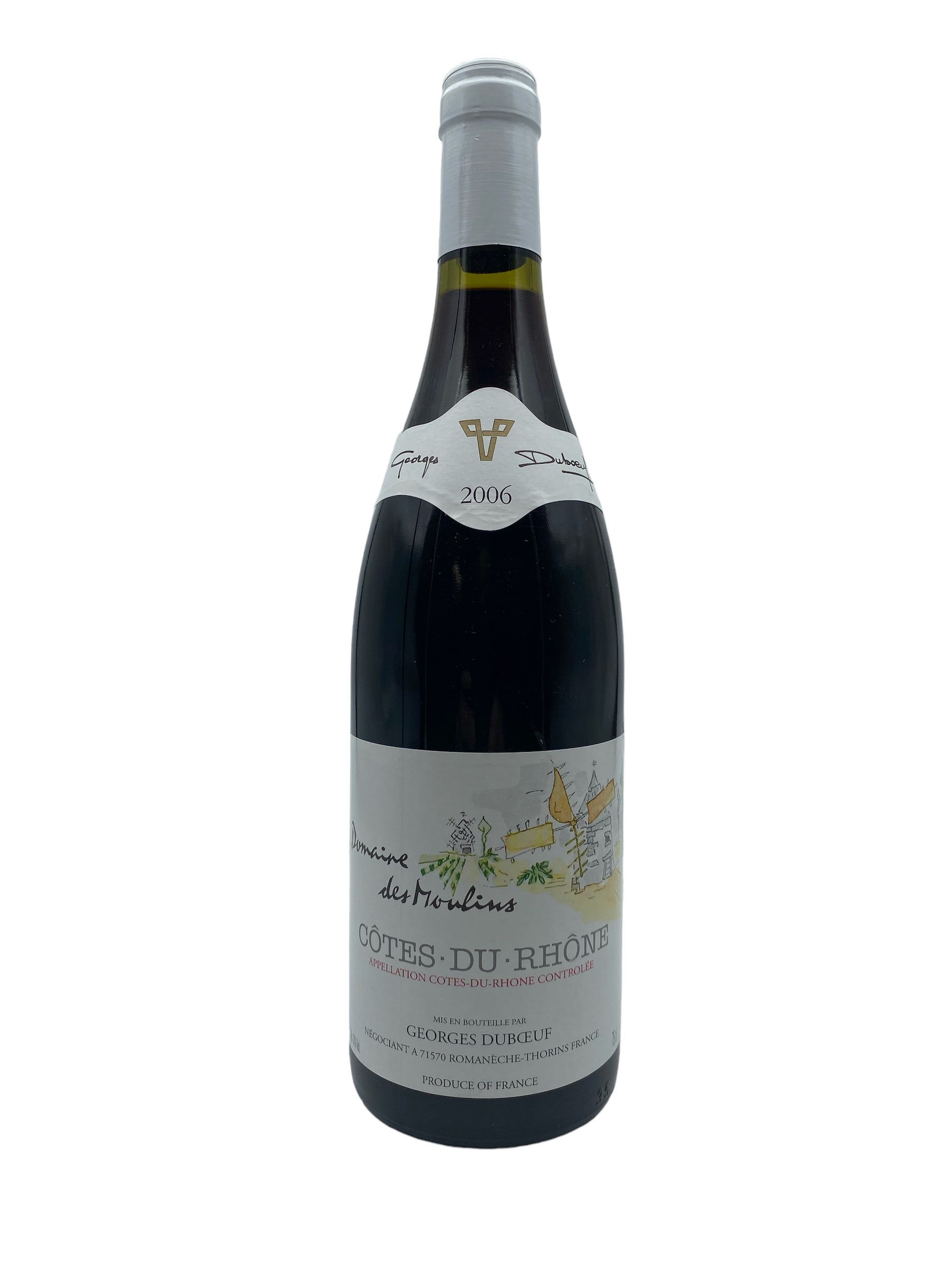 Billede af Cotes du Rhone Domaine des Moulin 2006