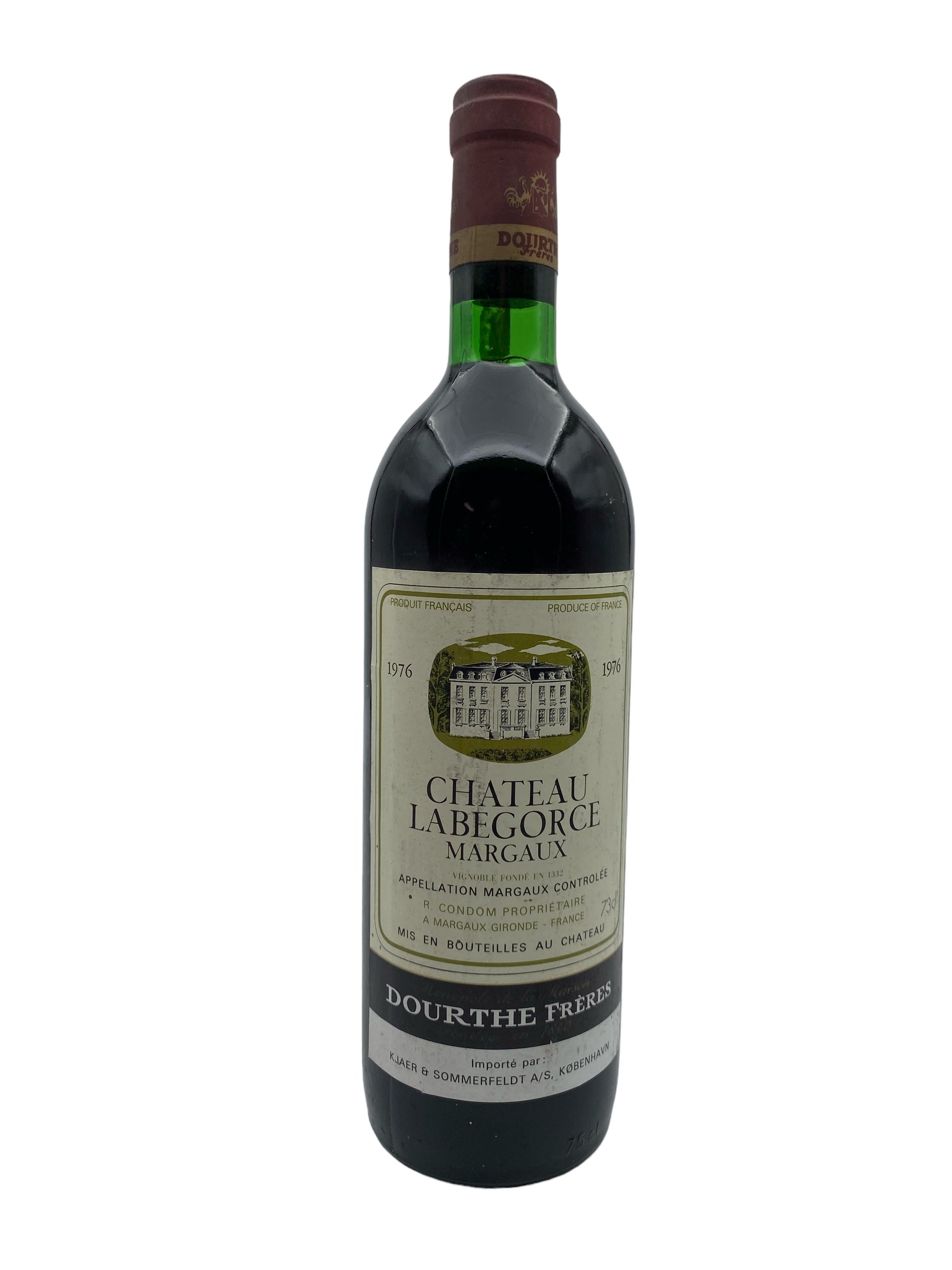 Billede af Bordeaux Chateau Labegorce Margot 1976