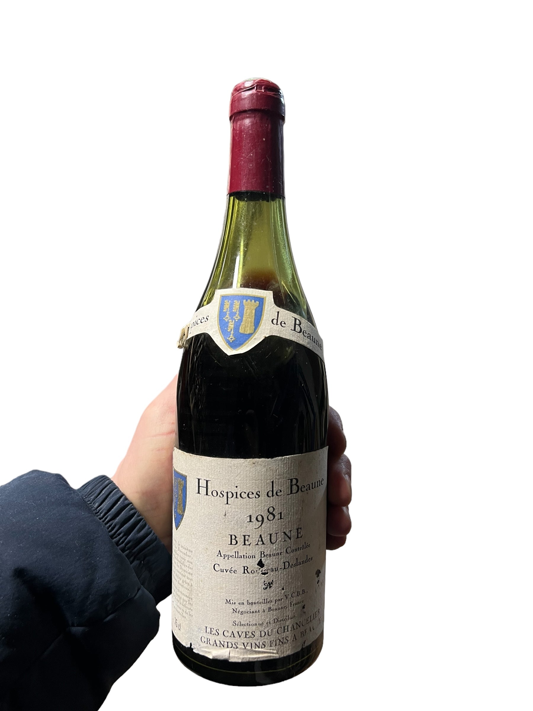 Se Bourgogne 1981 Hospices de Beaune hos Bottleswithhistory.dk