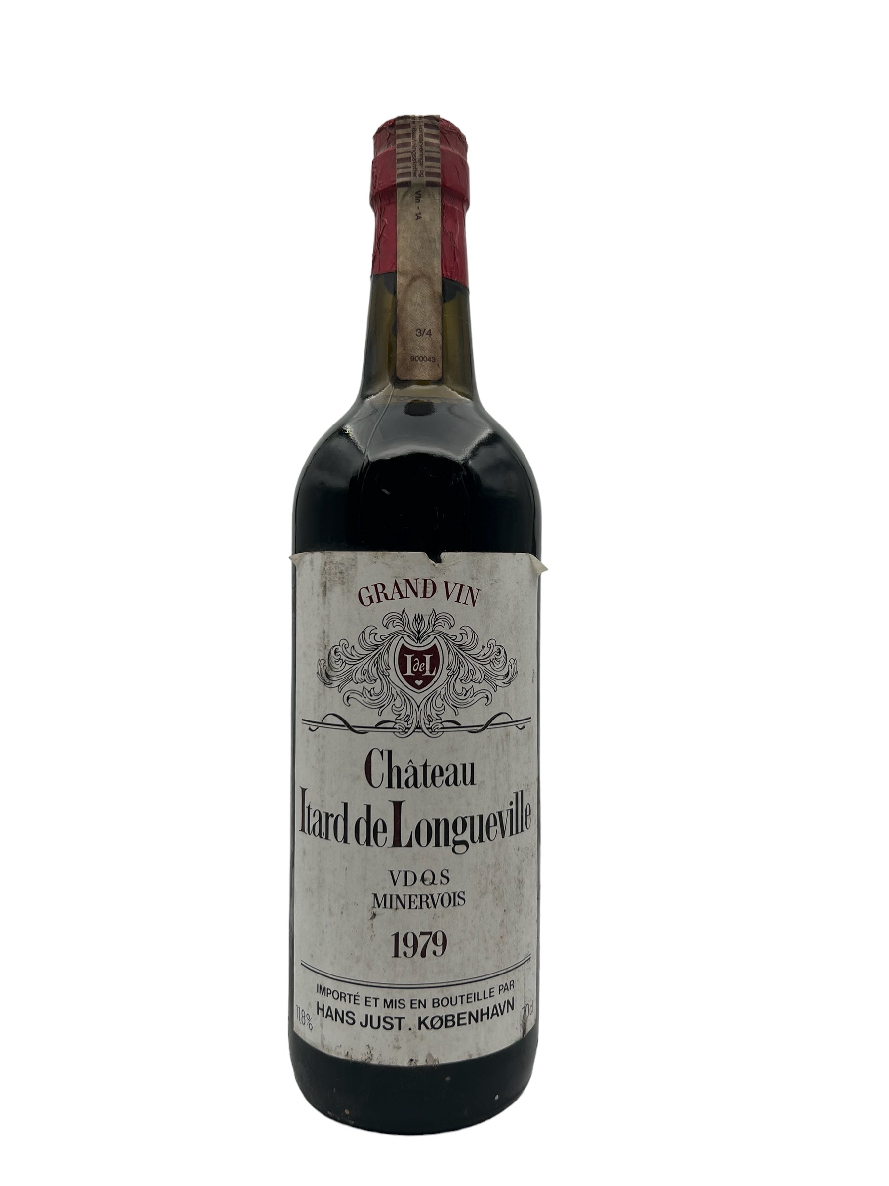 Se Bordeaux 1979 Gran Vin Chateau Itard de Longueville hos Bottleswithhistory.dk