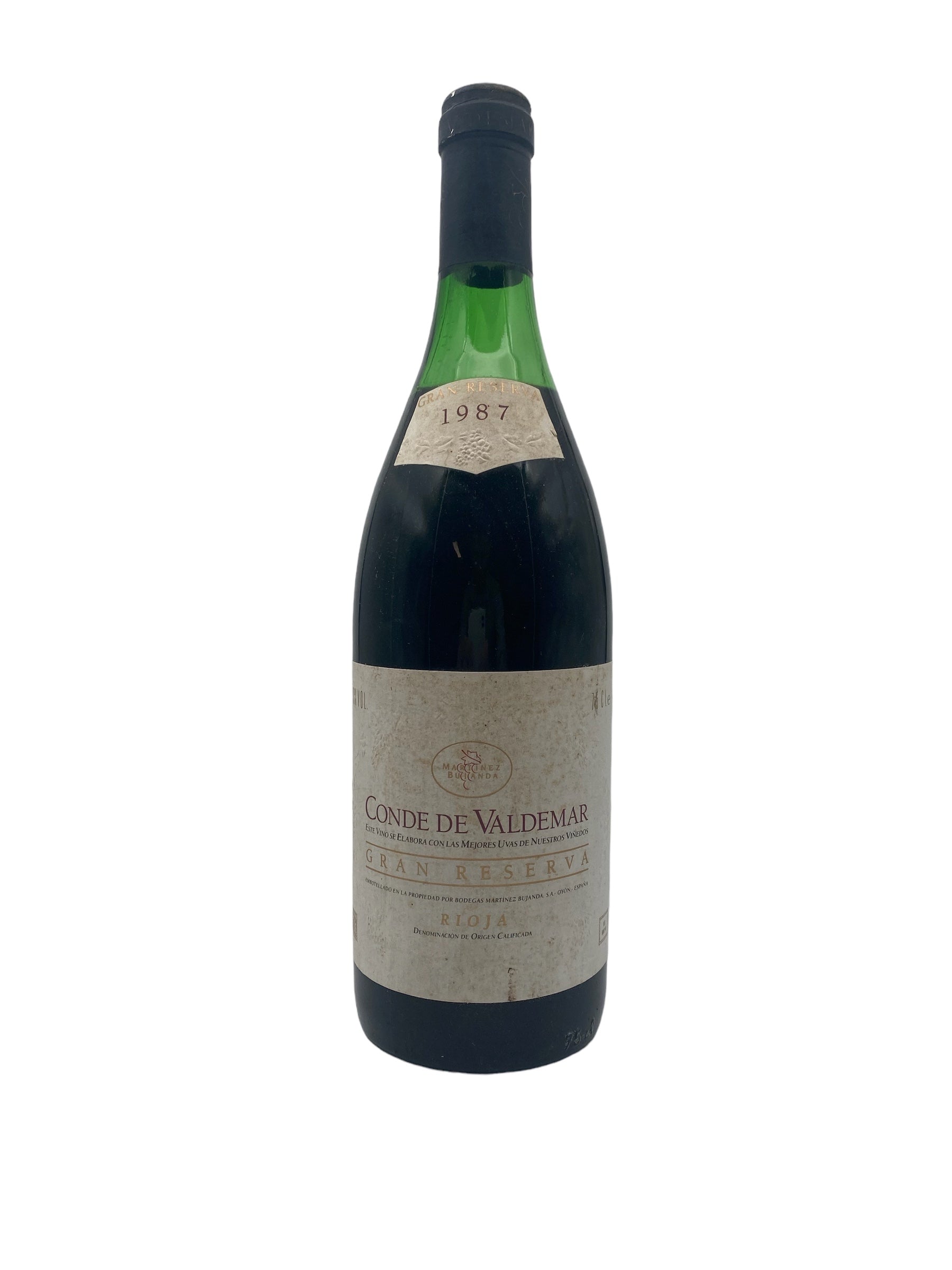 Billede af Rioja Conde de Valdemar 1987 Gran Reserva