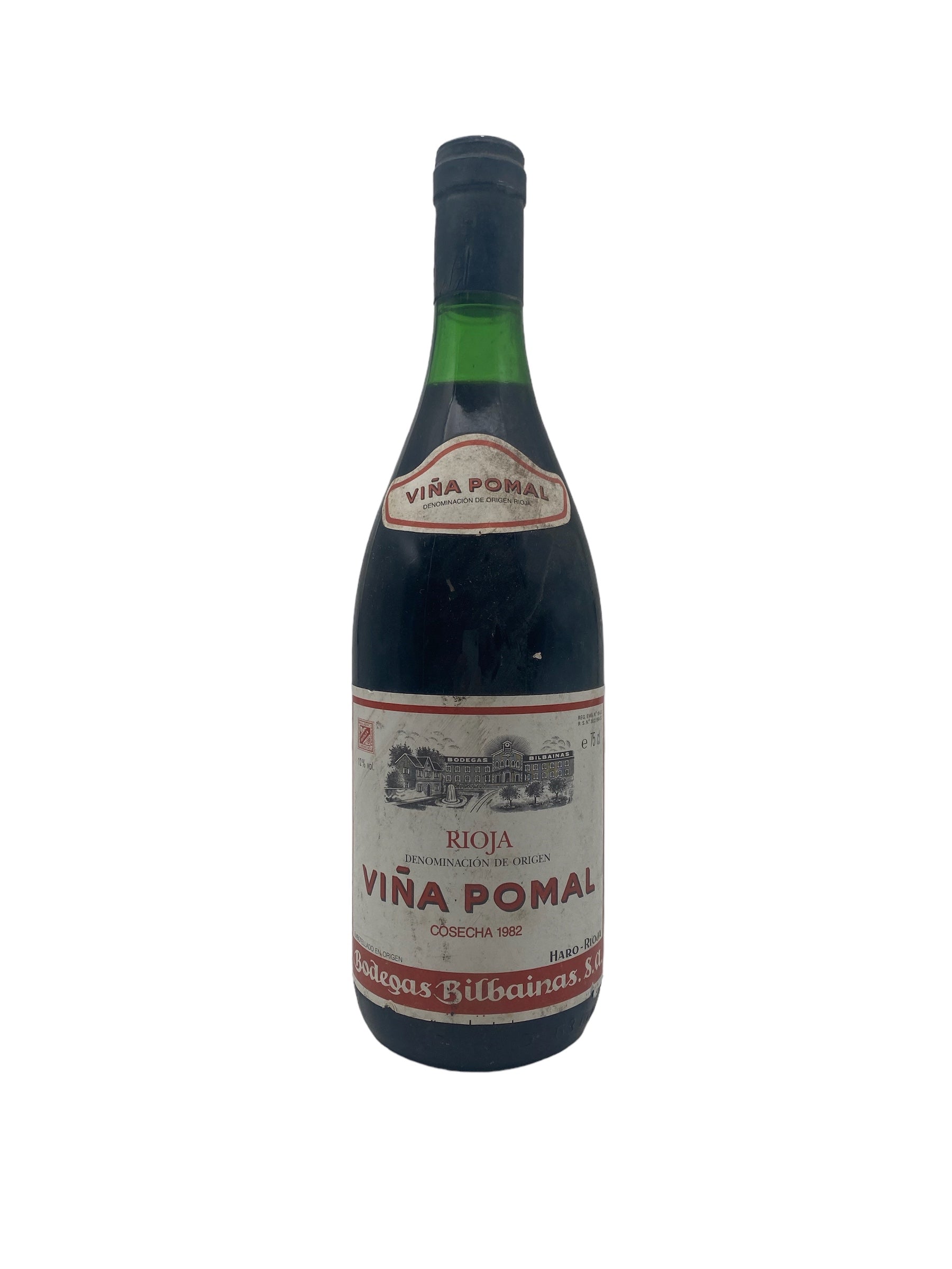 Se Rioja Viña Pomal 1982 hos Bottleswithhistory.dk