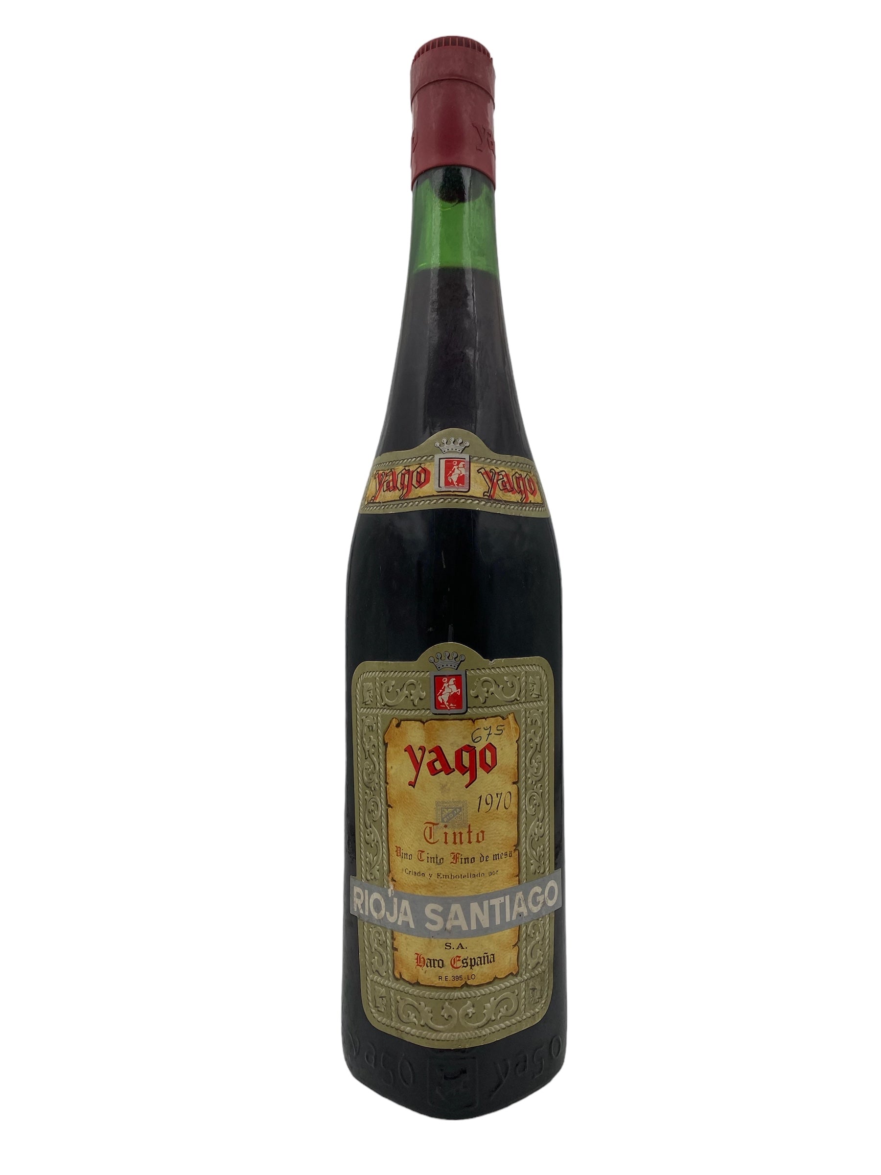 Se Rioja Yago 1970 hos Bottleswithhistory.dk