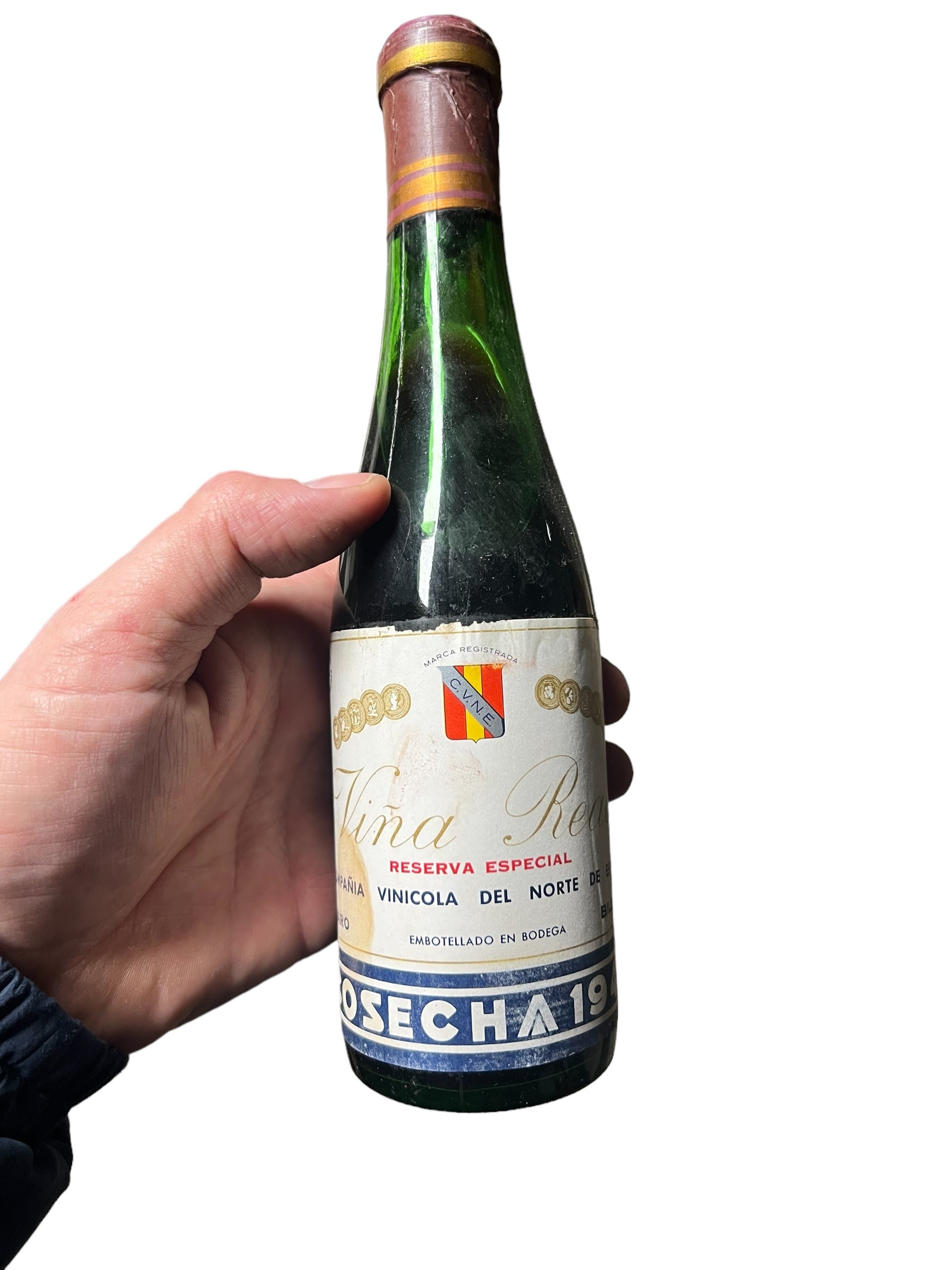 Se Vina Real 1948 Bilbao 0.375 hos Bottleswithhistory.dk