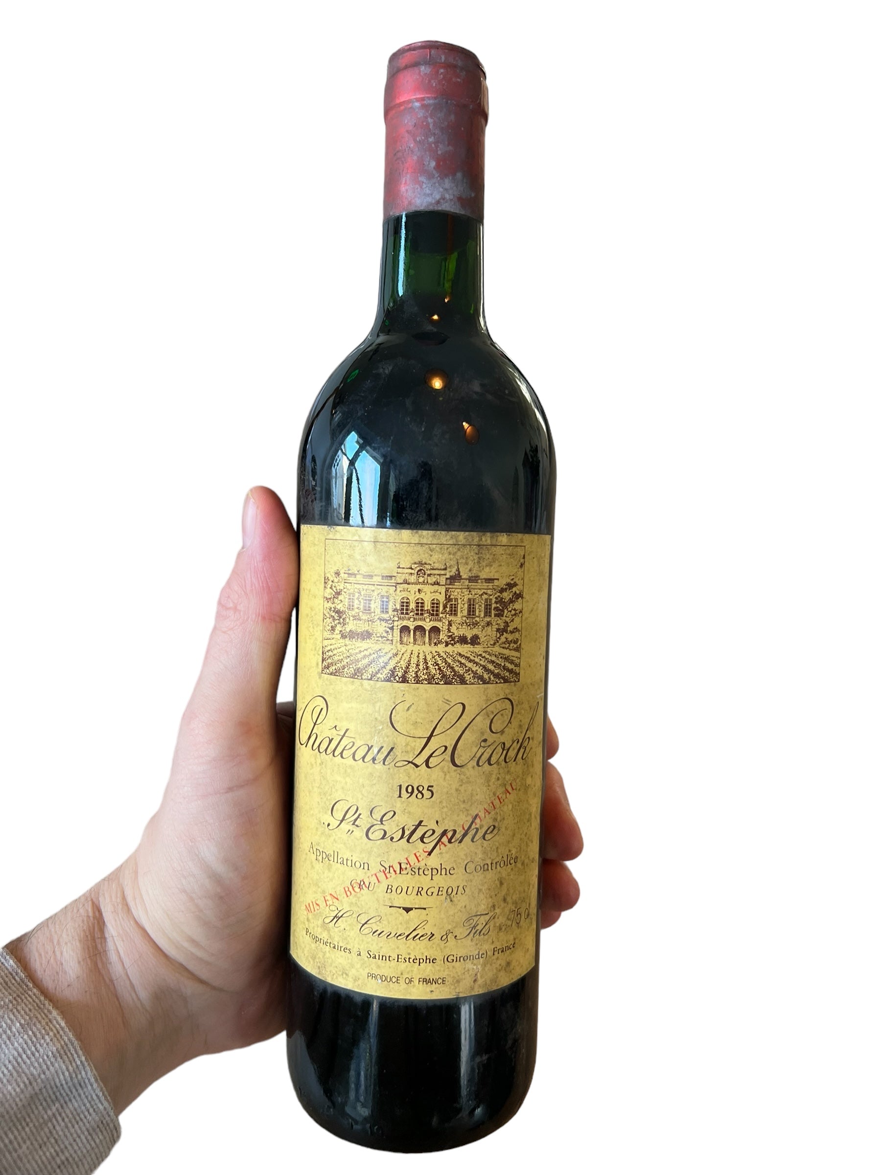 Billede af Bordeaux 1985 Chateau Le Crock