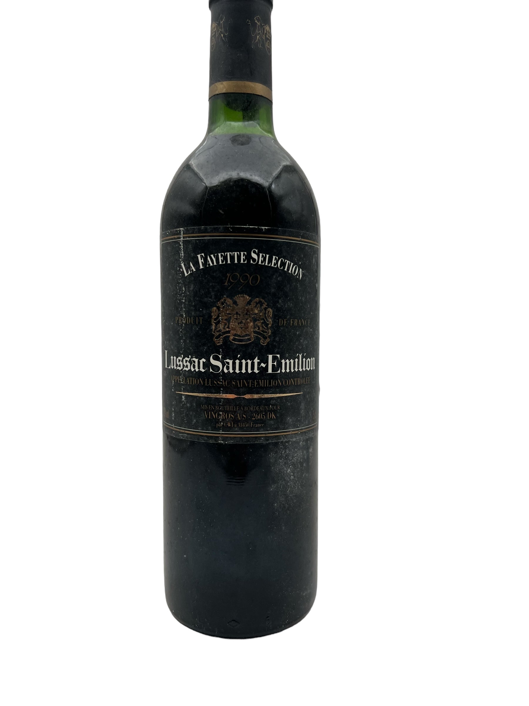 Billede af Bordeaux Lussc Saint - Emilion 1990