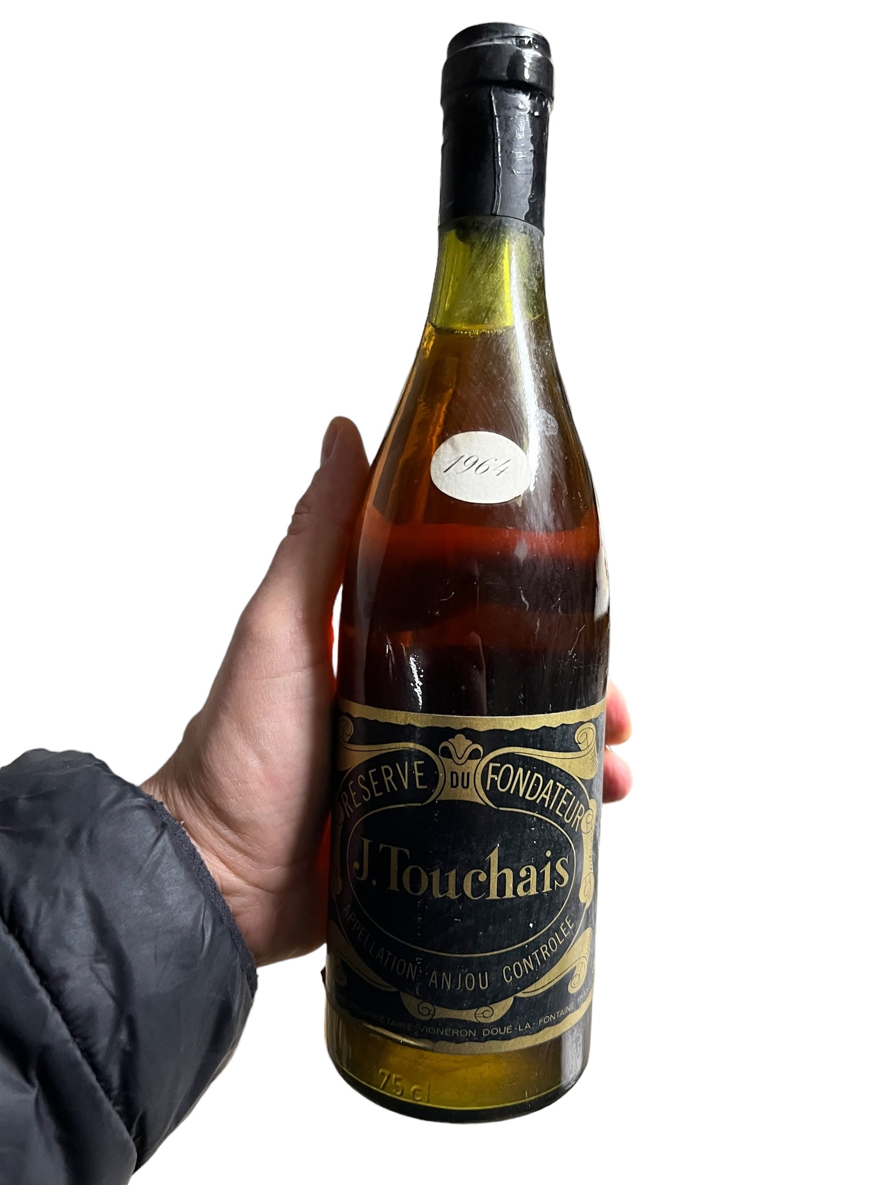 Se J. Touchaise Anjou 1964 hos Bottleswithhistory.dk