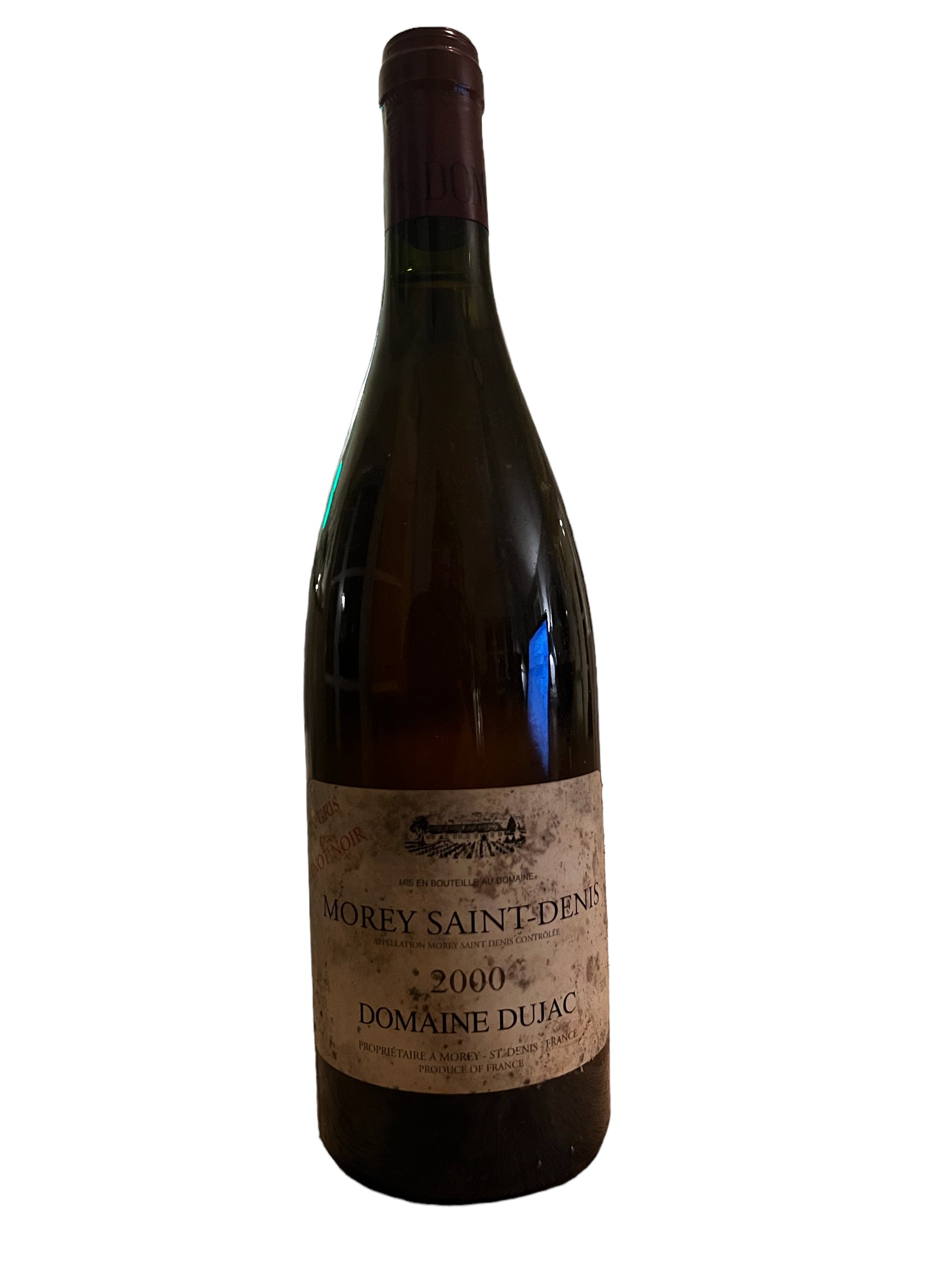 Se Bourgogne Domaine Dujac Morey Saint-Denis 2000 hos Bottleswithhistory.dk