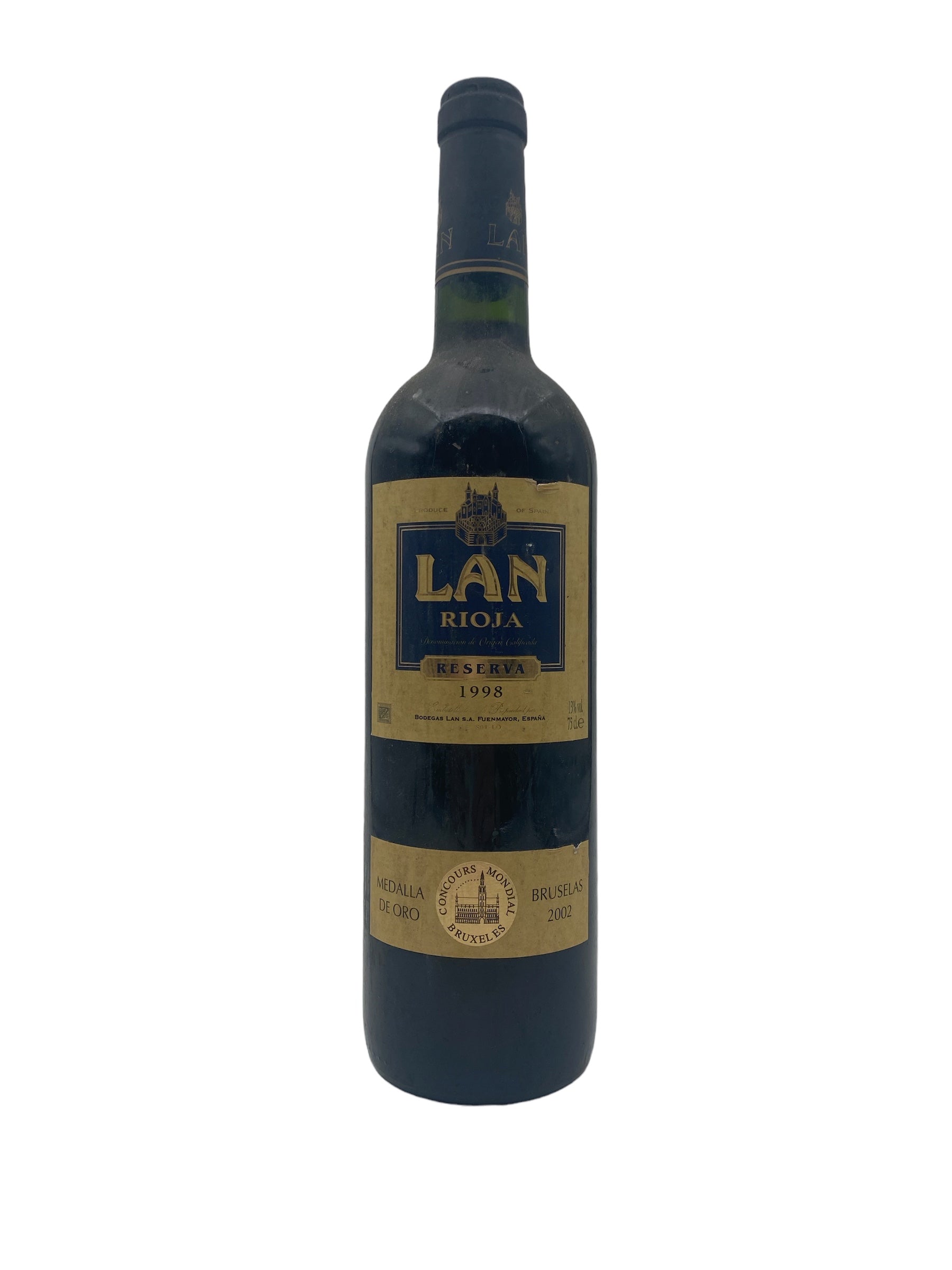 Se Rioja Lan 1998 hos Bottleswithhistory.dk