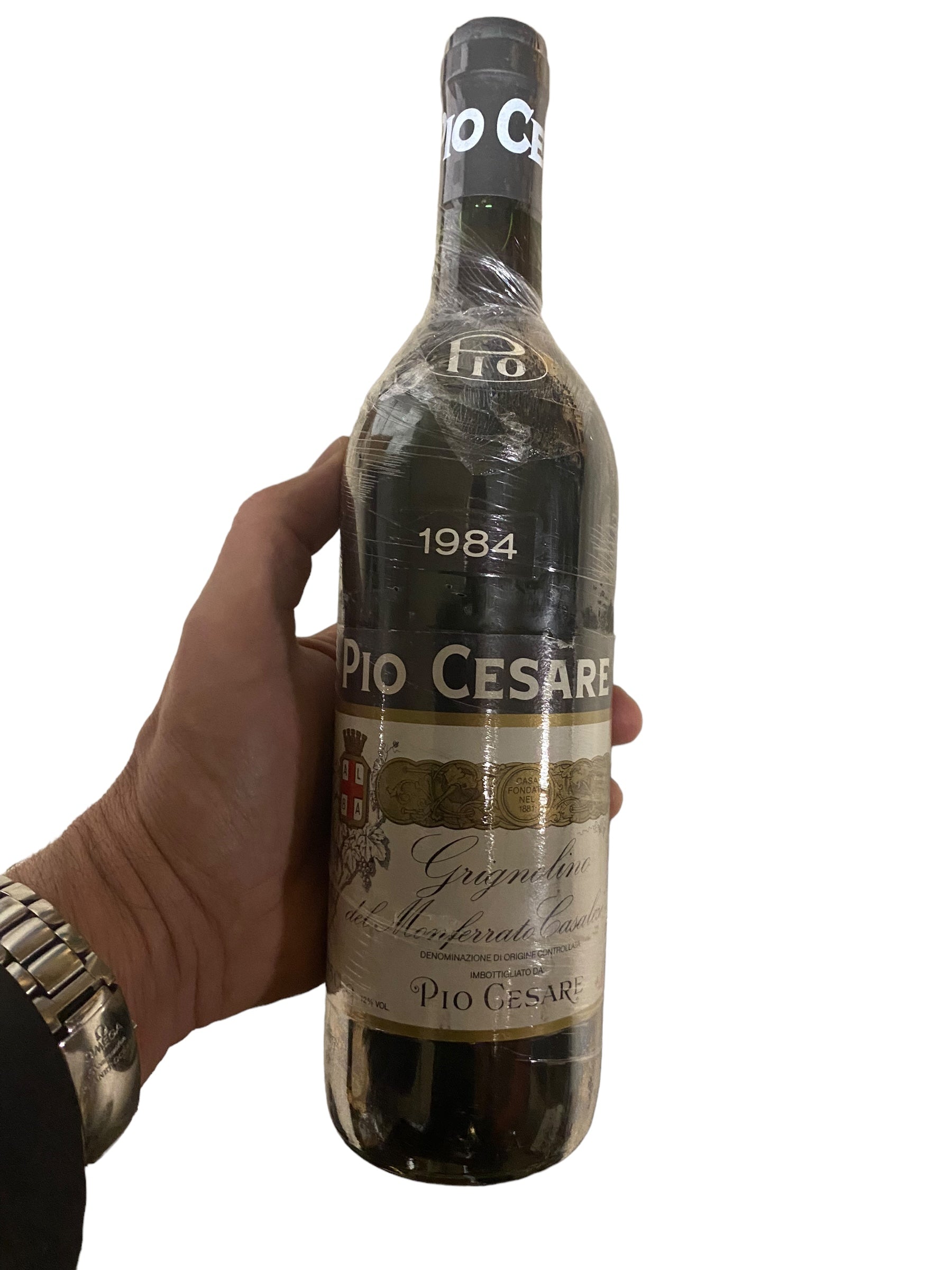 Se Grignolino 1984 PIO CESARE hos Bottleswithhistory.dk