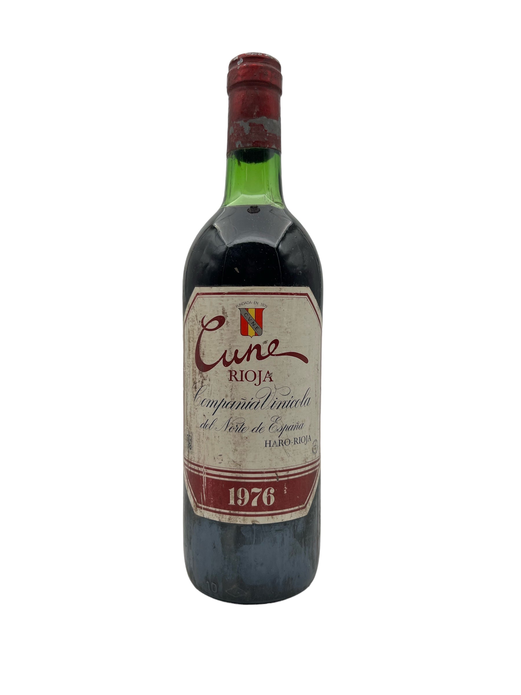 Se Rioja Cune 1976 hos Bottleswithhistory.dk