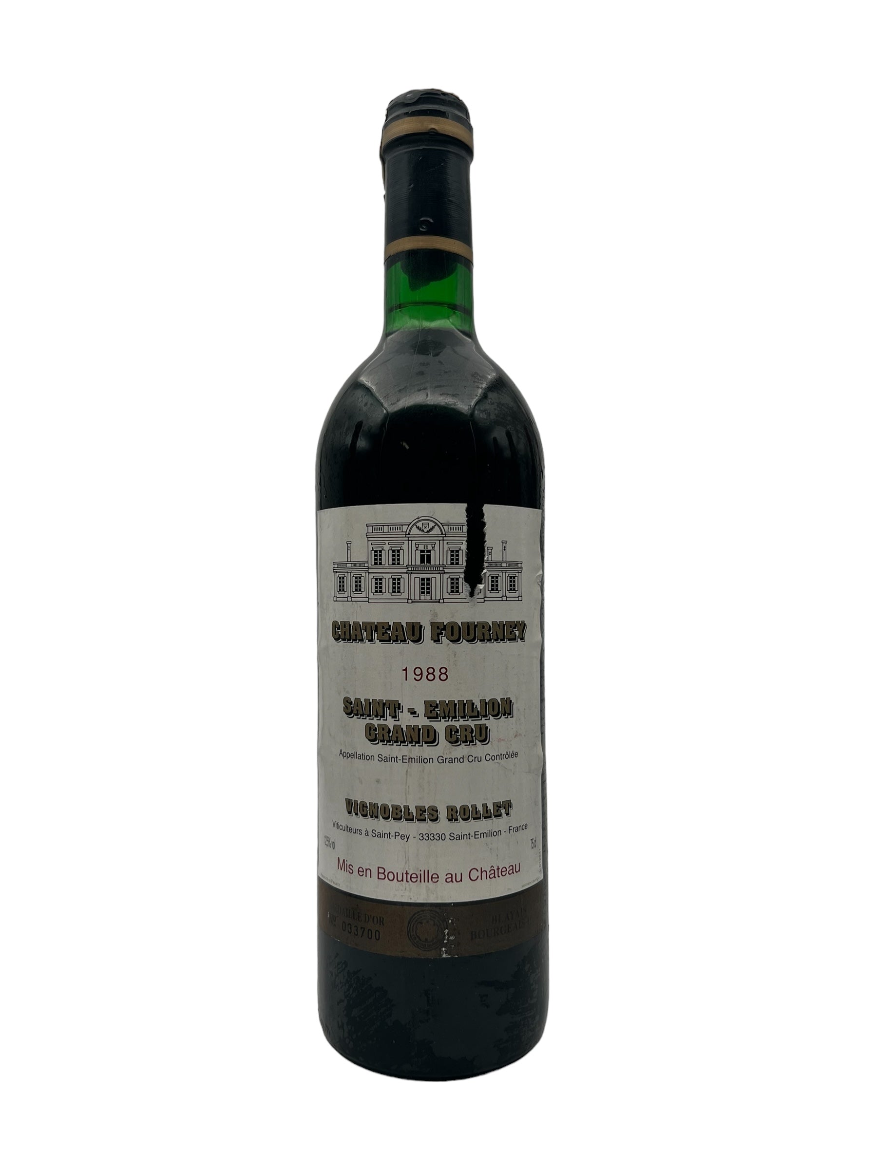 Billede af Bordeaux Gran Cru 1988 Chateau Fourney