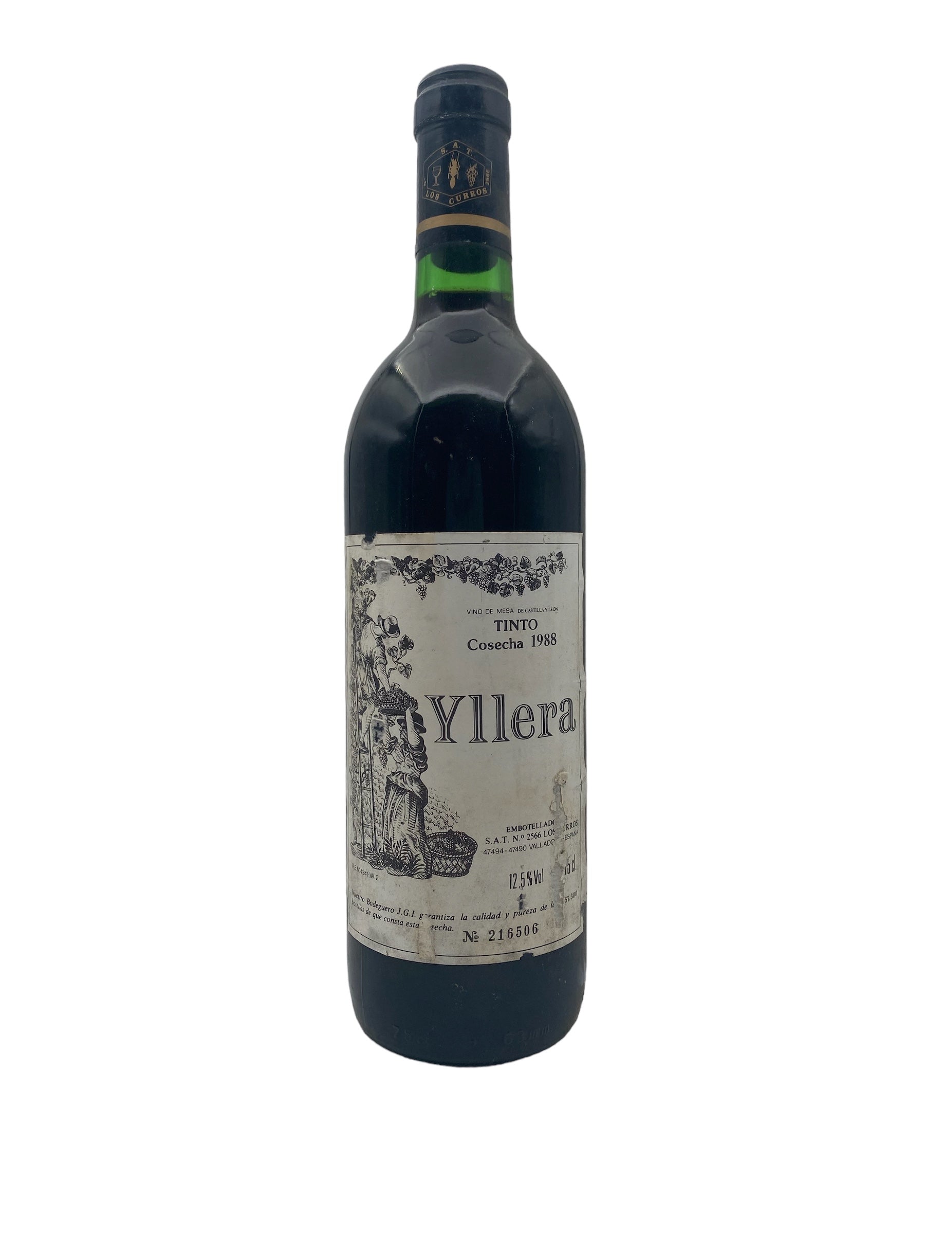 Se Ribera del Duero Yllera 1988 hos Bottleswithhistory.dk