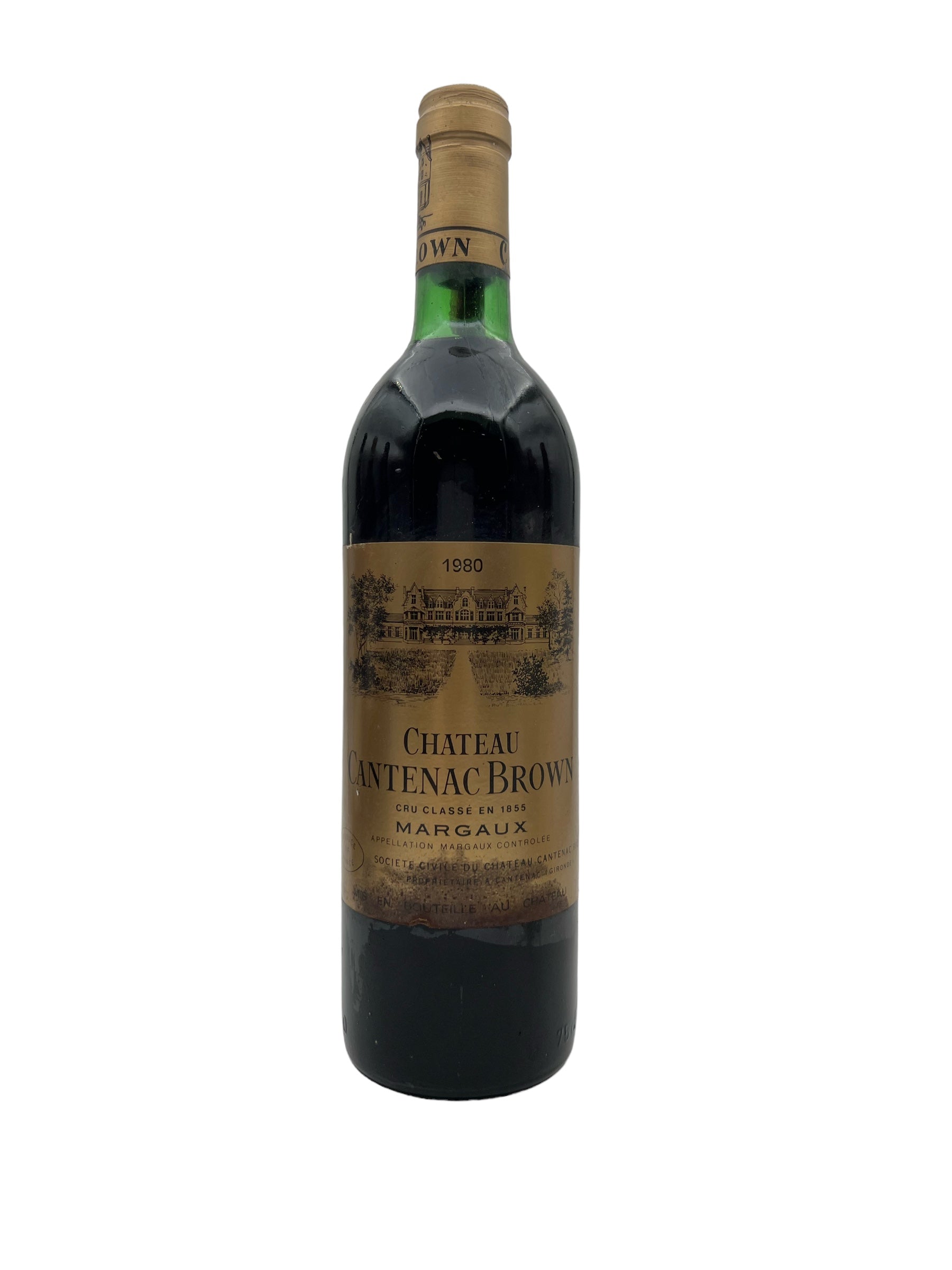 Billede af Bordeaux Margaux 1980 Gran Cru Classé ch. Cantenac Brown