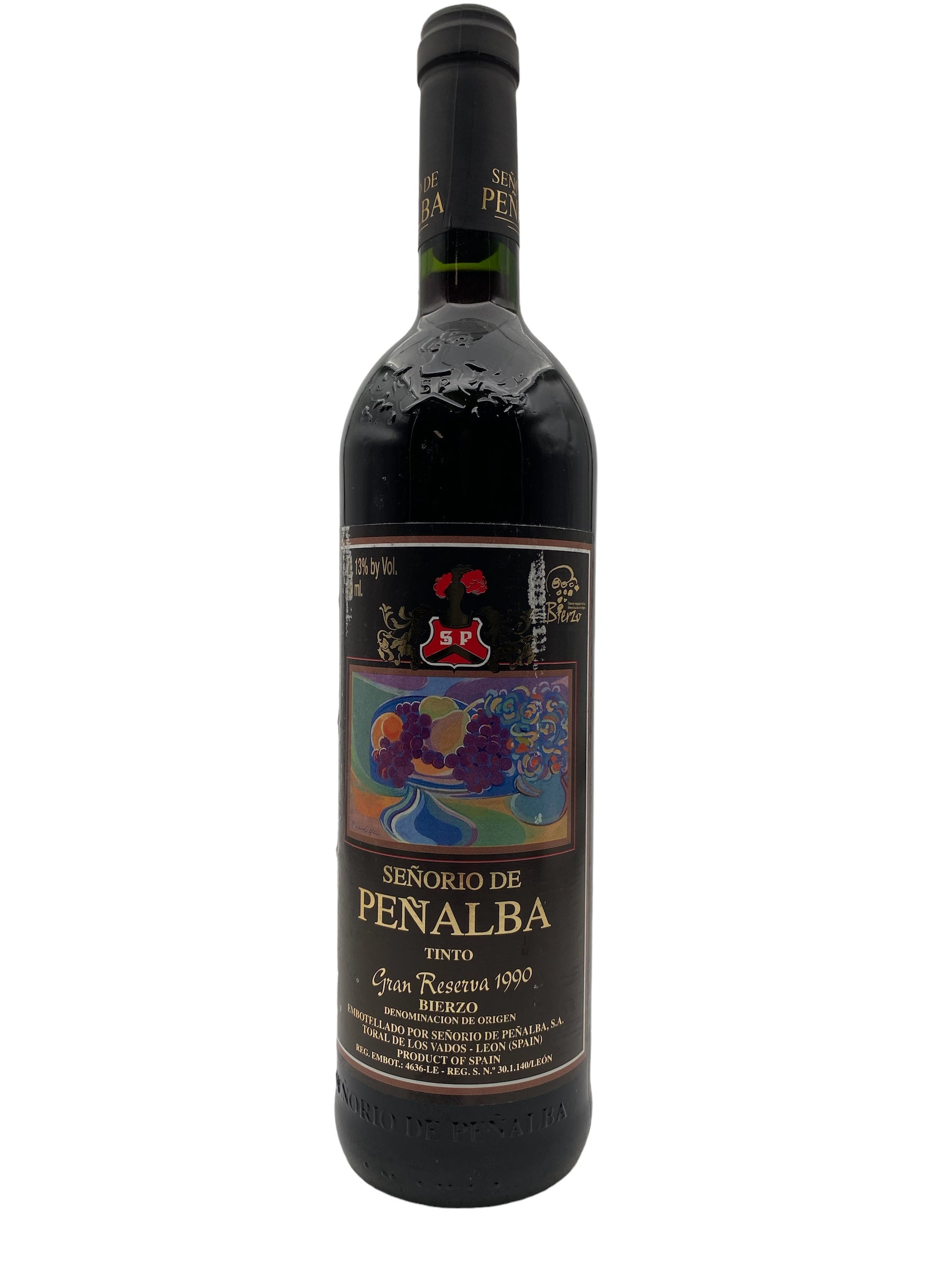 Se Señorio Peñalba 1990 Gran Reserva hos Bottleswithhistory.dk