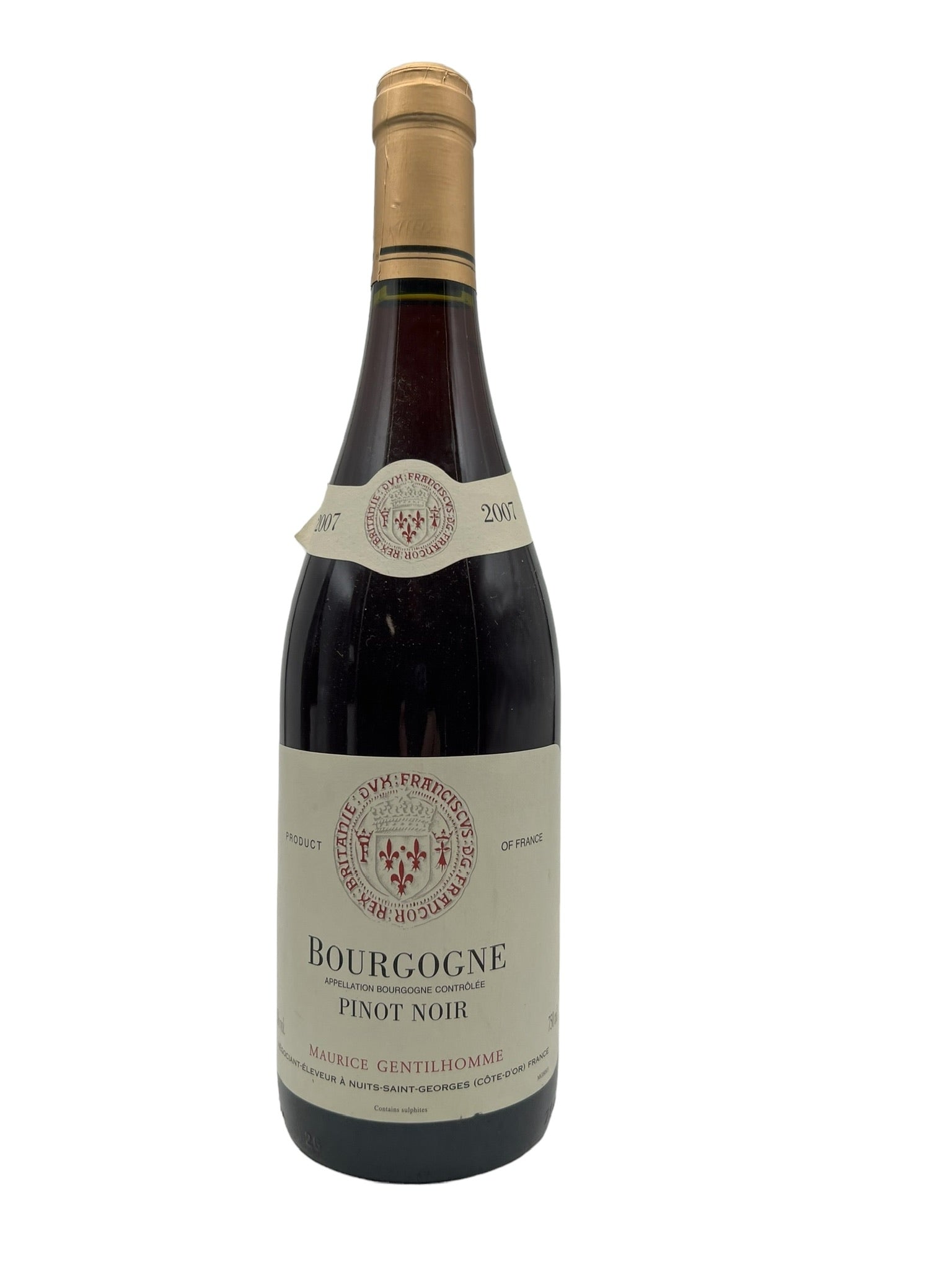 Billede af Bourgogne Pinot Noir 2007 Gentilhomme