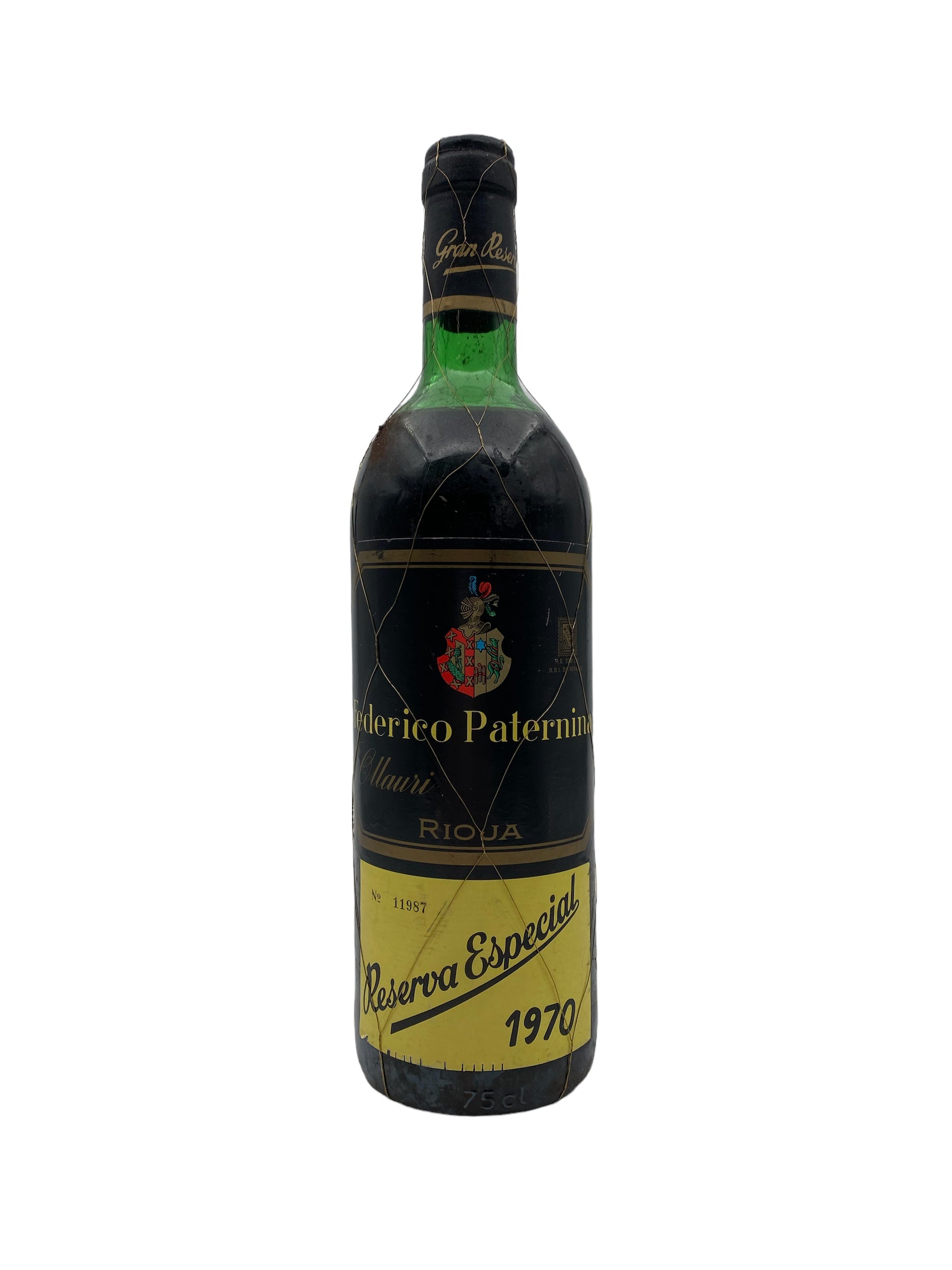 Se Rioja Paternina 1970 Reserva Especial hos Bottleswithhistory.dk