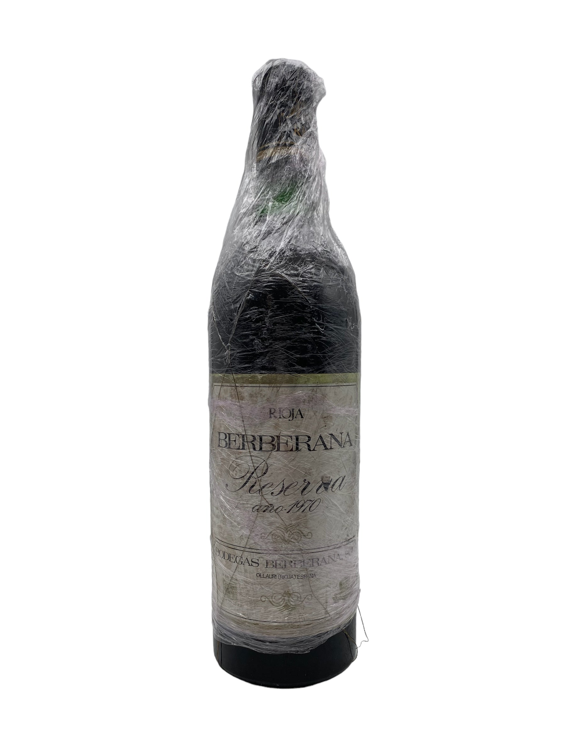 Se Rioja Berberana 1970 Reserva hos Bottleswithhistory.dk