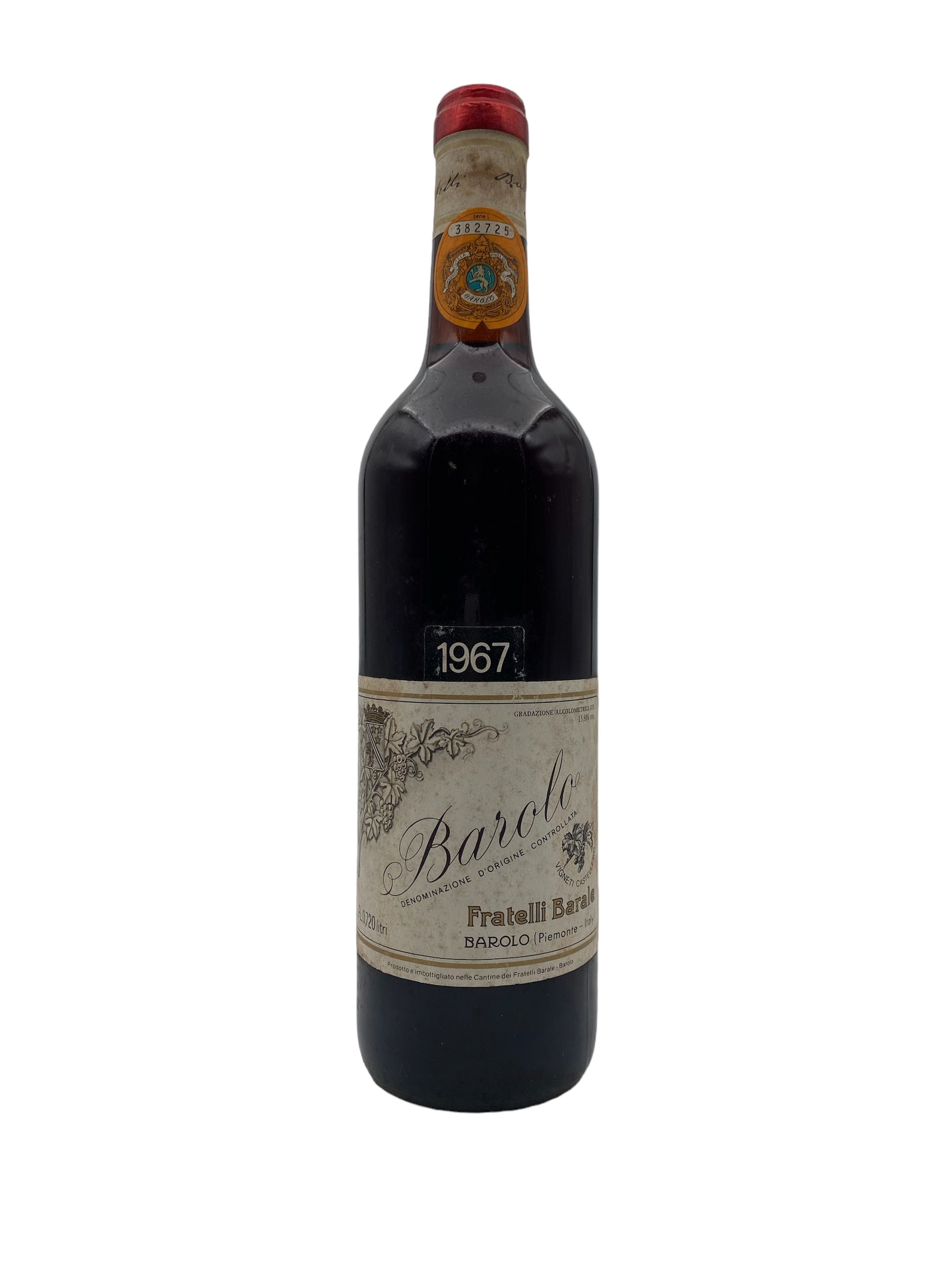 Billede af BAROLO 1967 FRATELLI BARALE