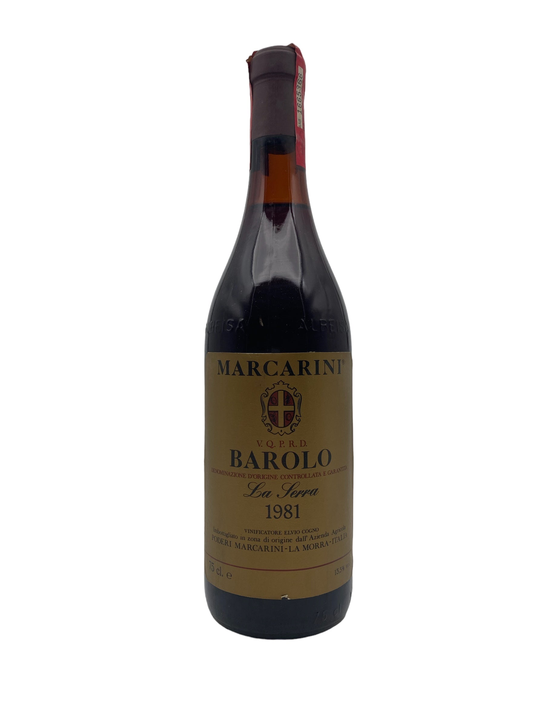 Se BAROLO 1981 MARCARINI hos Bottleswithhistory.dk