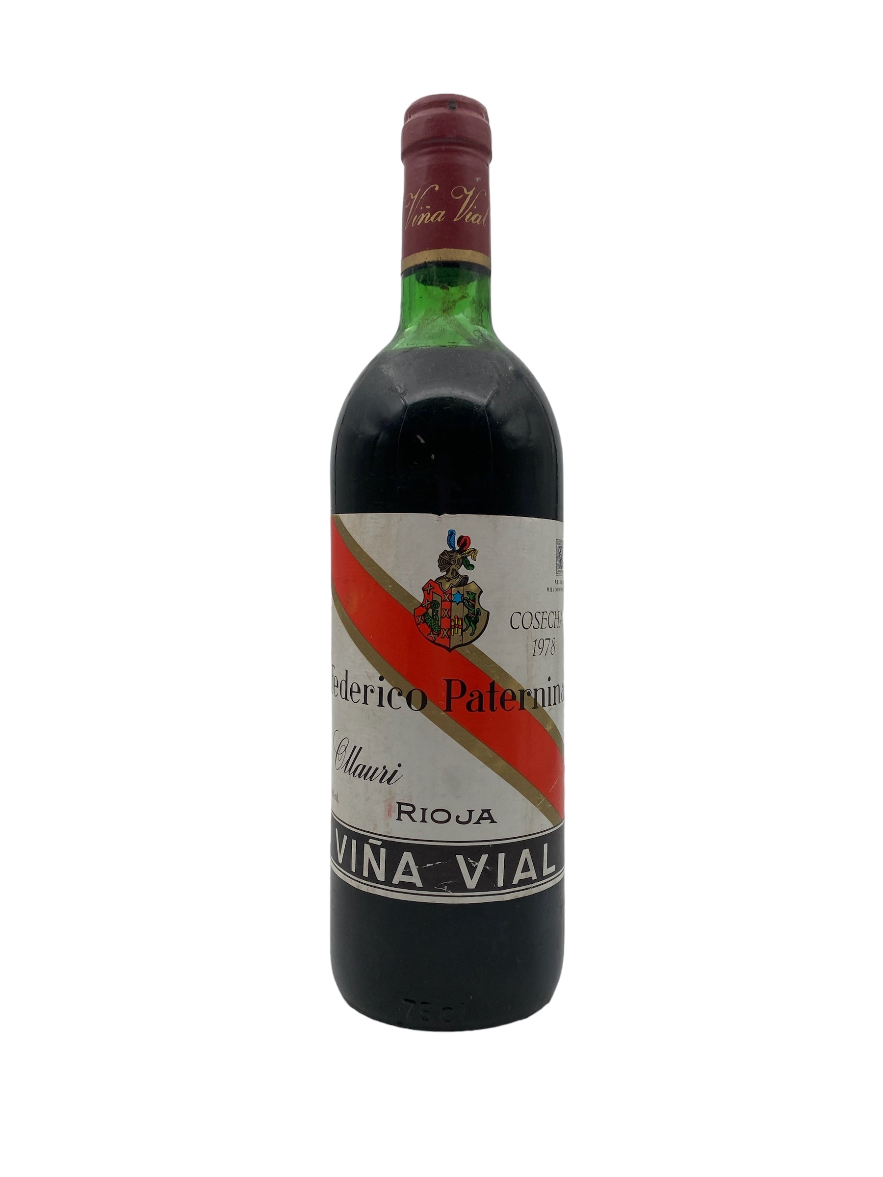 Se Rioja Paternina 1978 hos Bottleswithhistory.dk