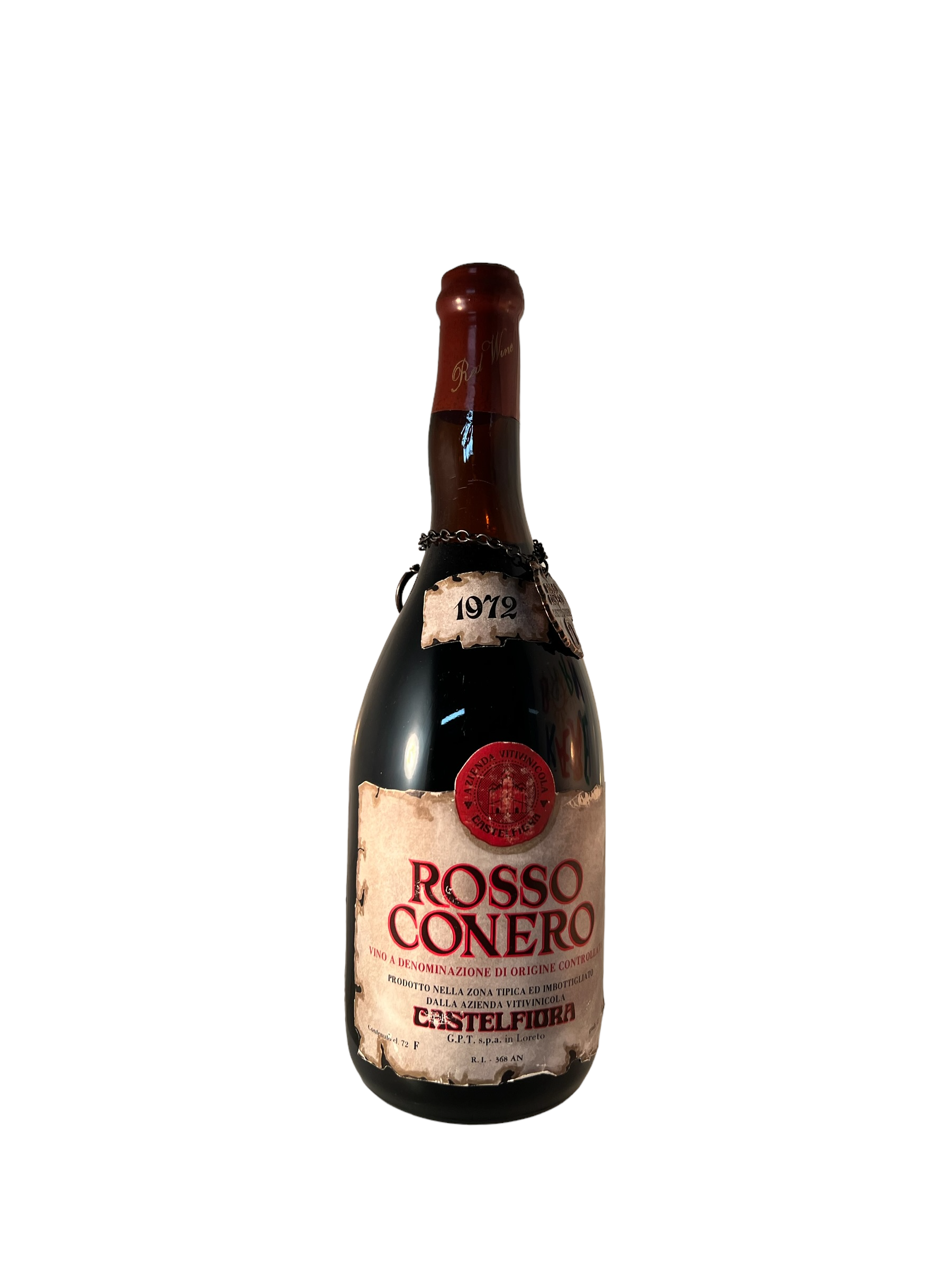 Se Rosso Conero 1972 Castel Fiora hos Bottleswithhistory.dk