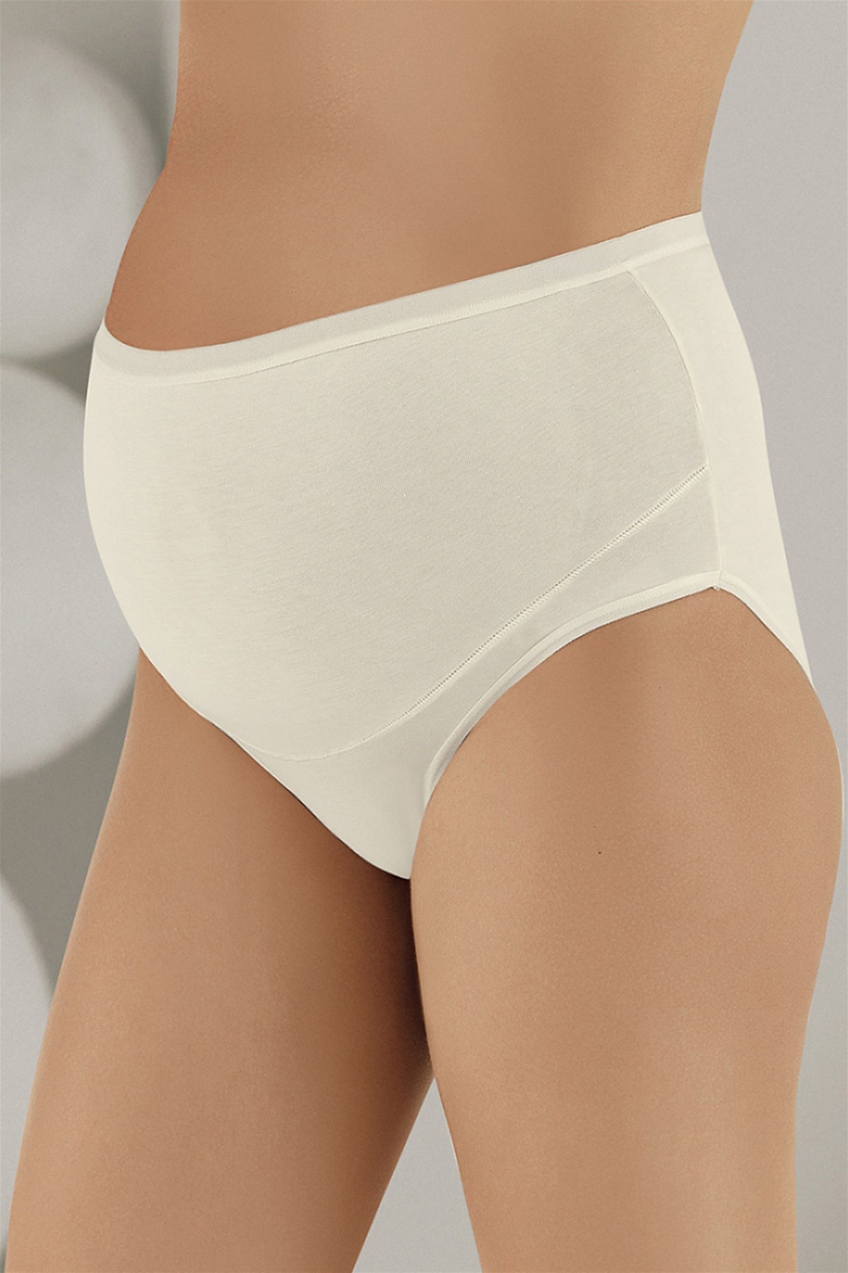 Shopymommy - 3-Pack Lycra Single Jersey Bato Maternity Panties White-B