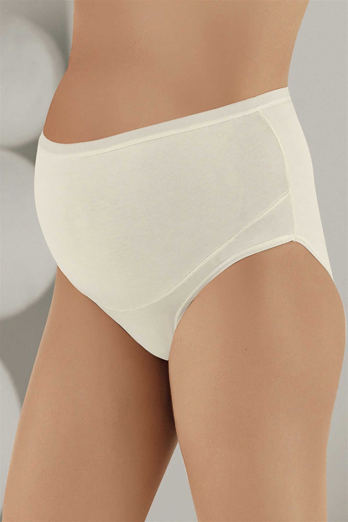 Shopymommy - 3-Pack Lycra Single Jersey Bato Maternity Panties  White-Black-Ecru - 142