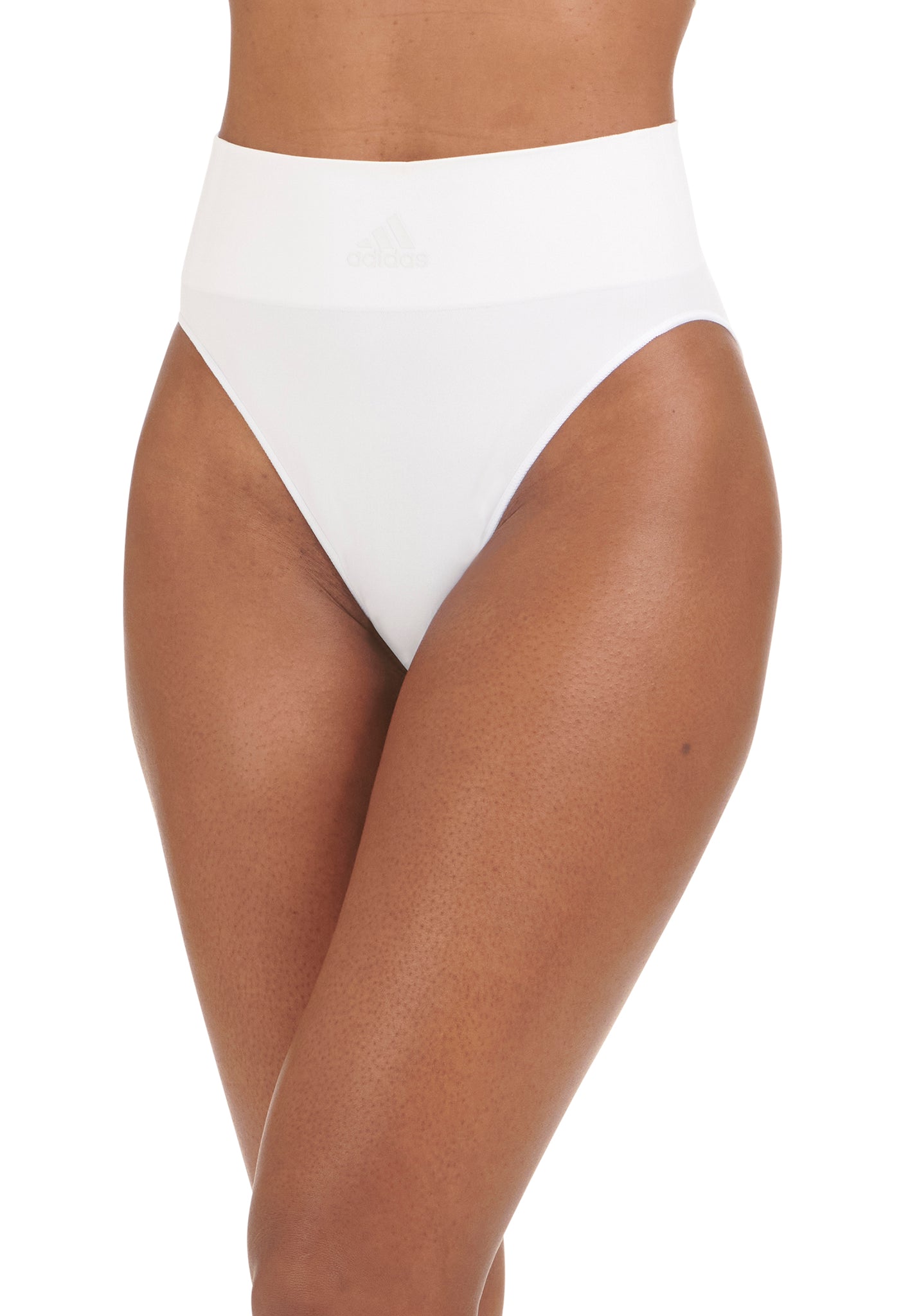 adidas Ribbed Modern Flex Brami Underwear - White | adidas Canada