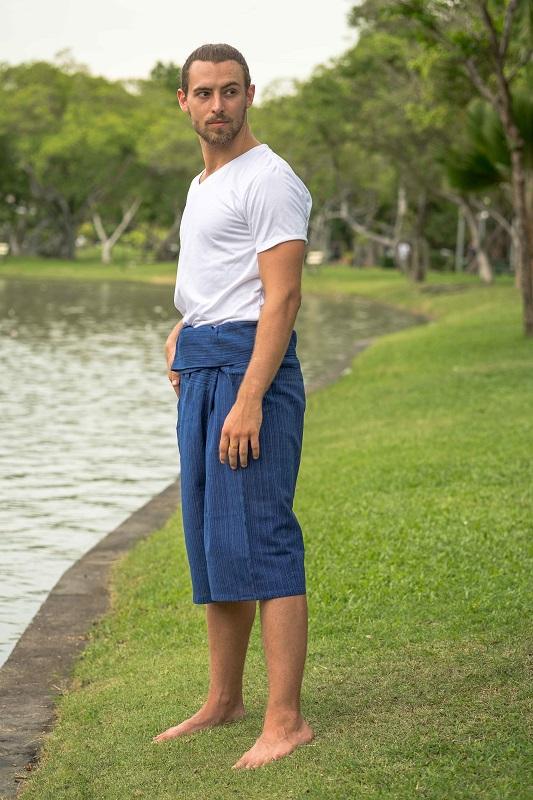 calça pescador masculina branca