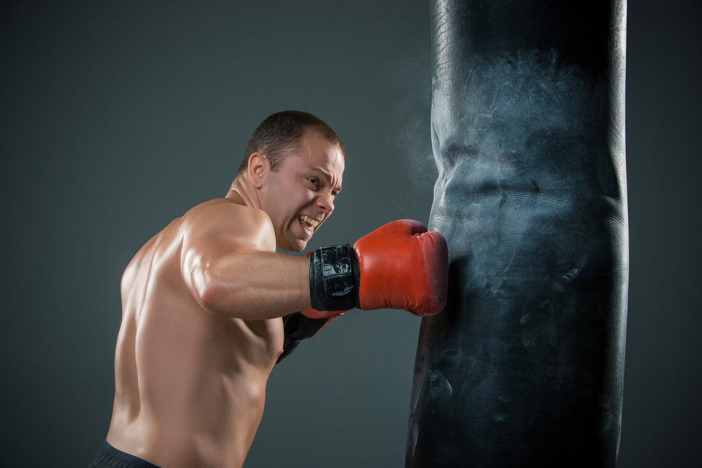 How do you best fill a punch bag? The way how we doing it!