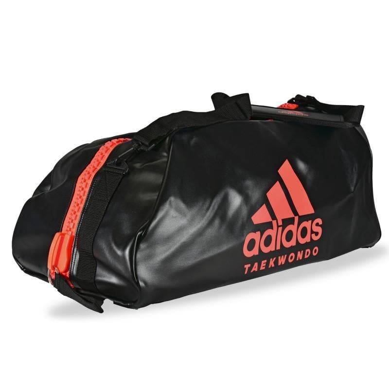 Bolsa Taekwondo adidas convertible en mochila negro/naranja Solo Artes Marciales