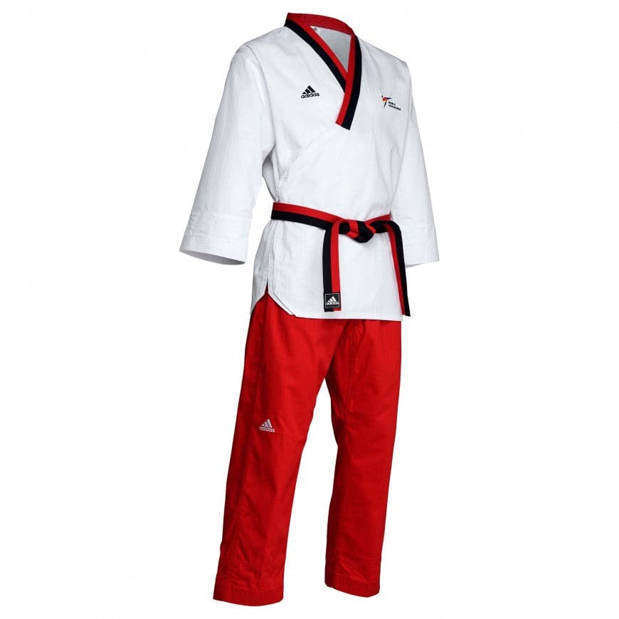 Dobok Taekwondo adidas poomsae niña "wt approved" - Solo Artes