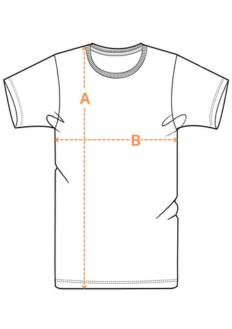 taille t-shirt oversize unisex bio spaceaz