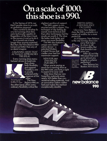 New Balance 990 (1982)