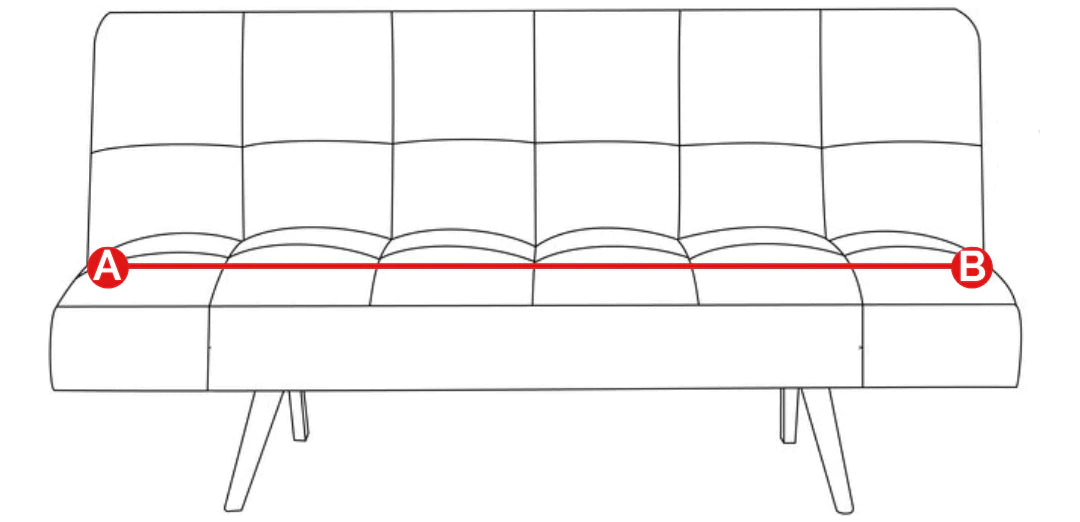 futon covers measure