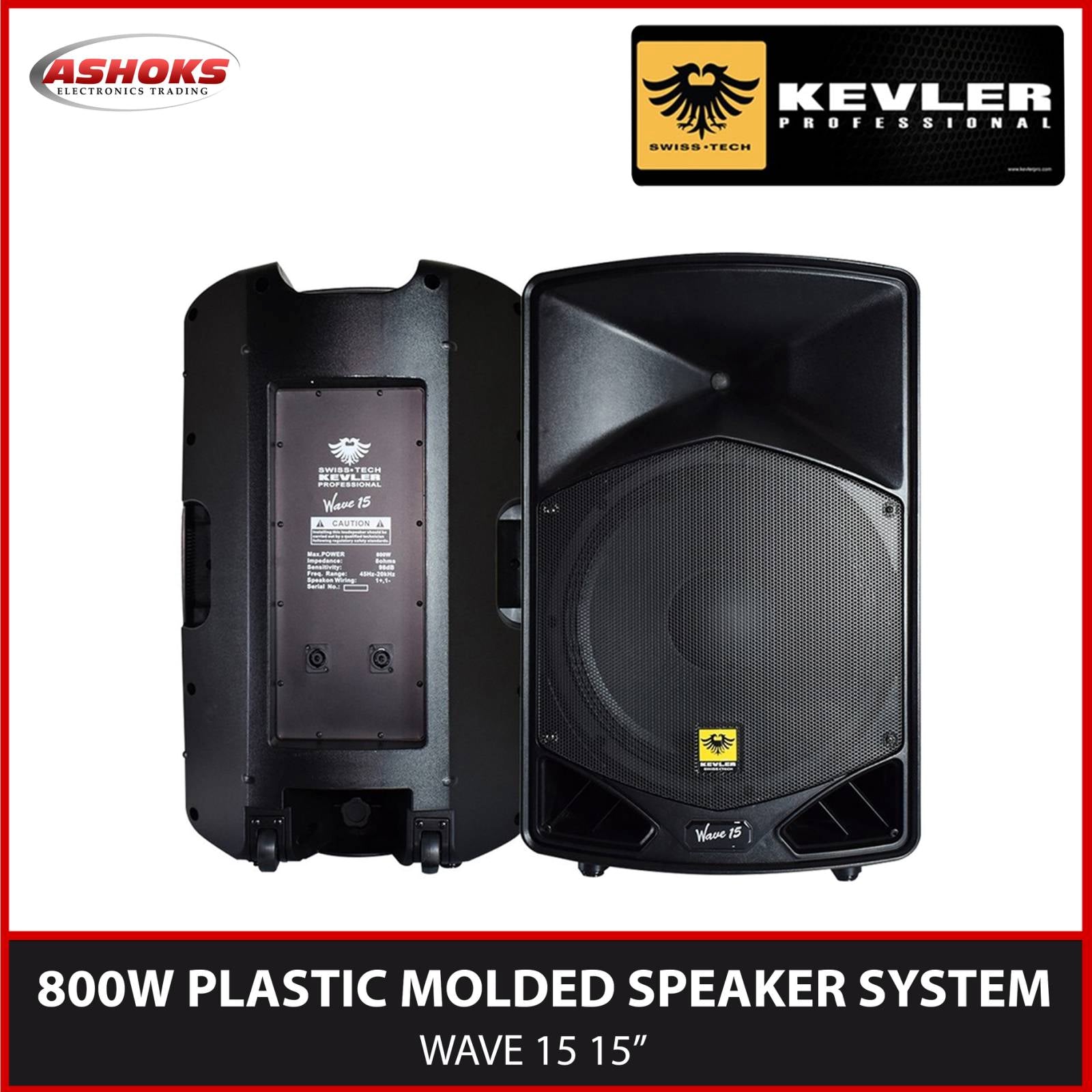 kevler 15 inch speaker